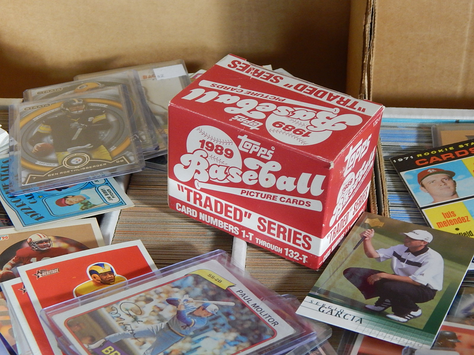 Large Sports Card Collection