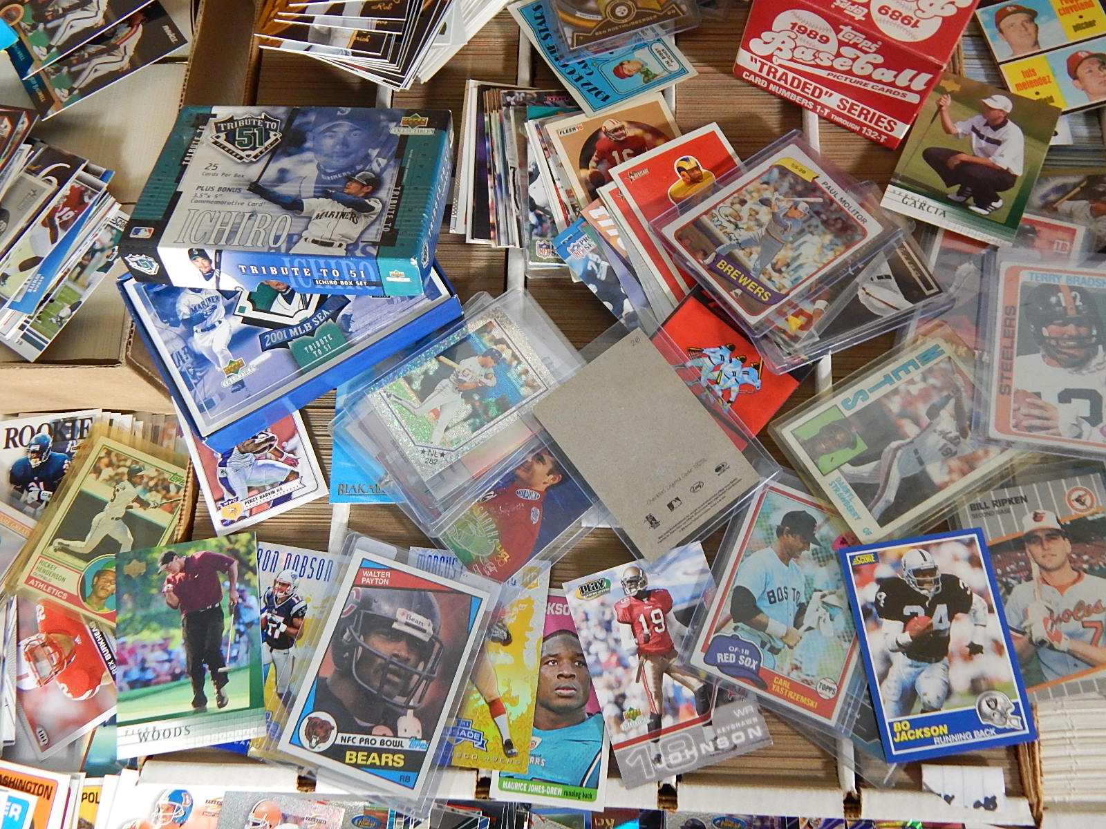 Large Sports Card Collection