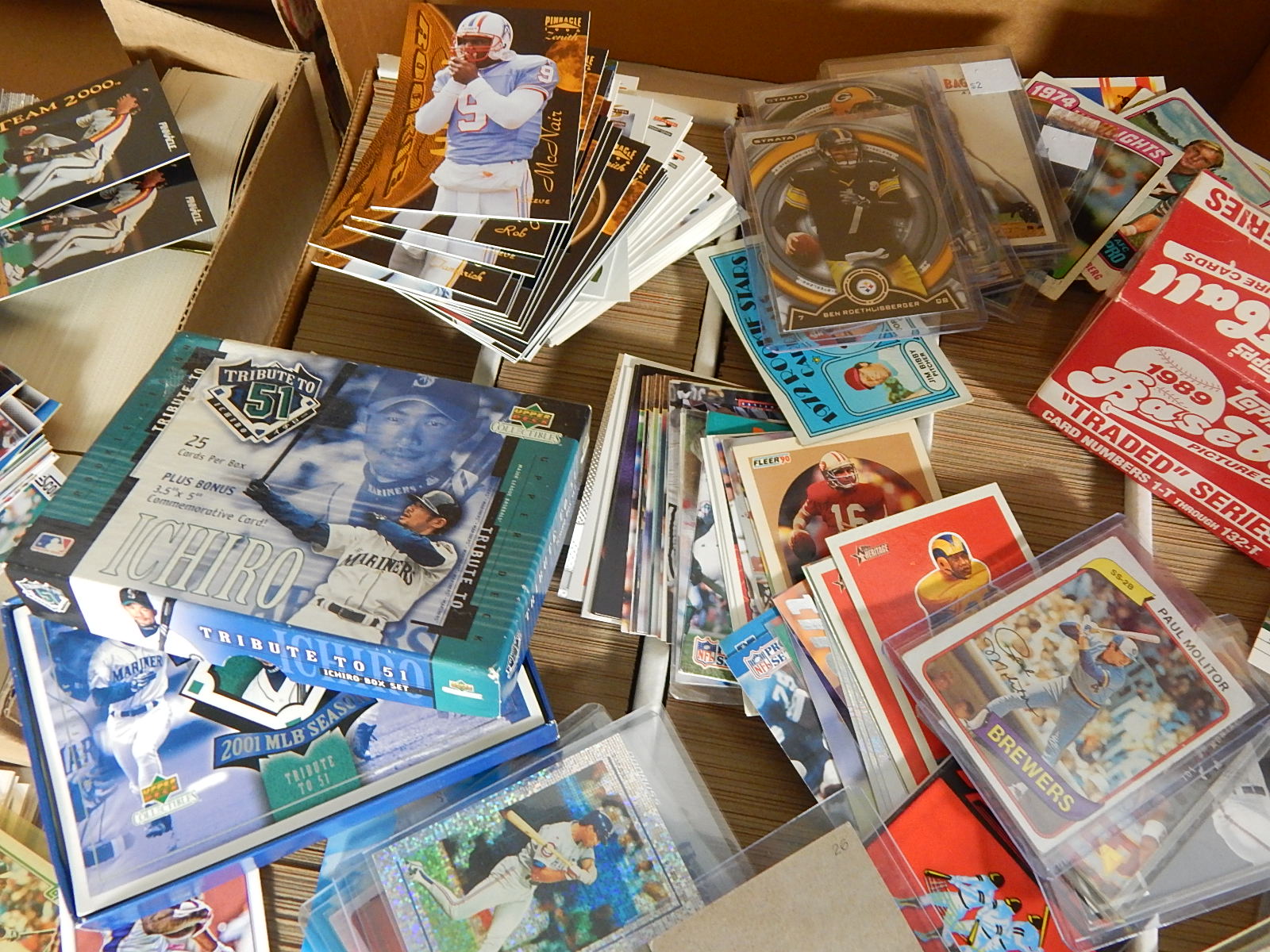 Large Sports Card Collection