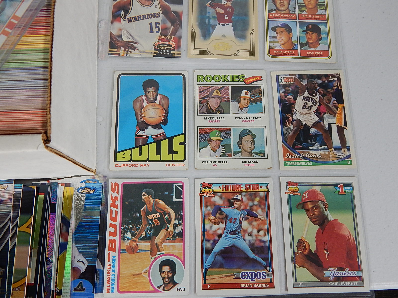 Large Sports Card Collection