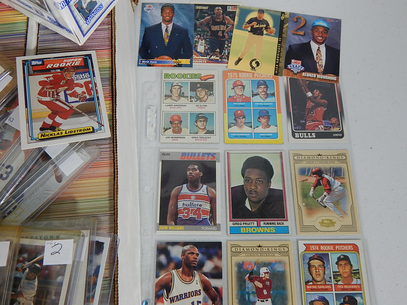 Large Sports Card Collection