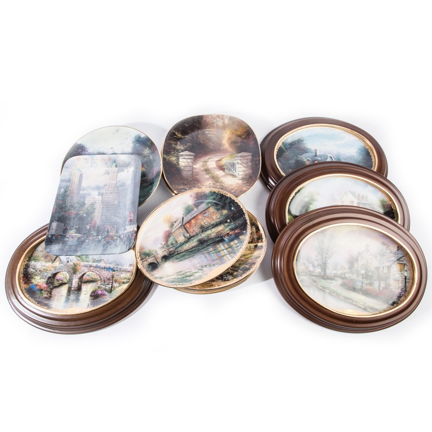 Thomas Kinkade Collectible Plates