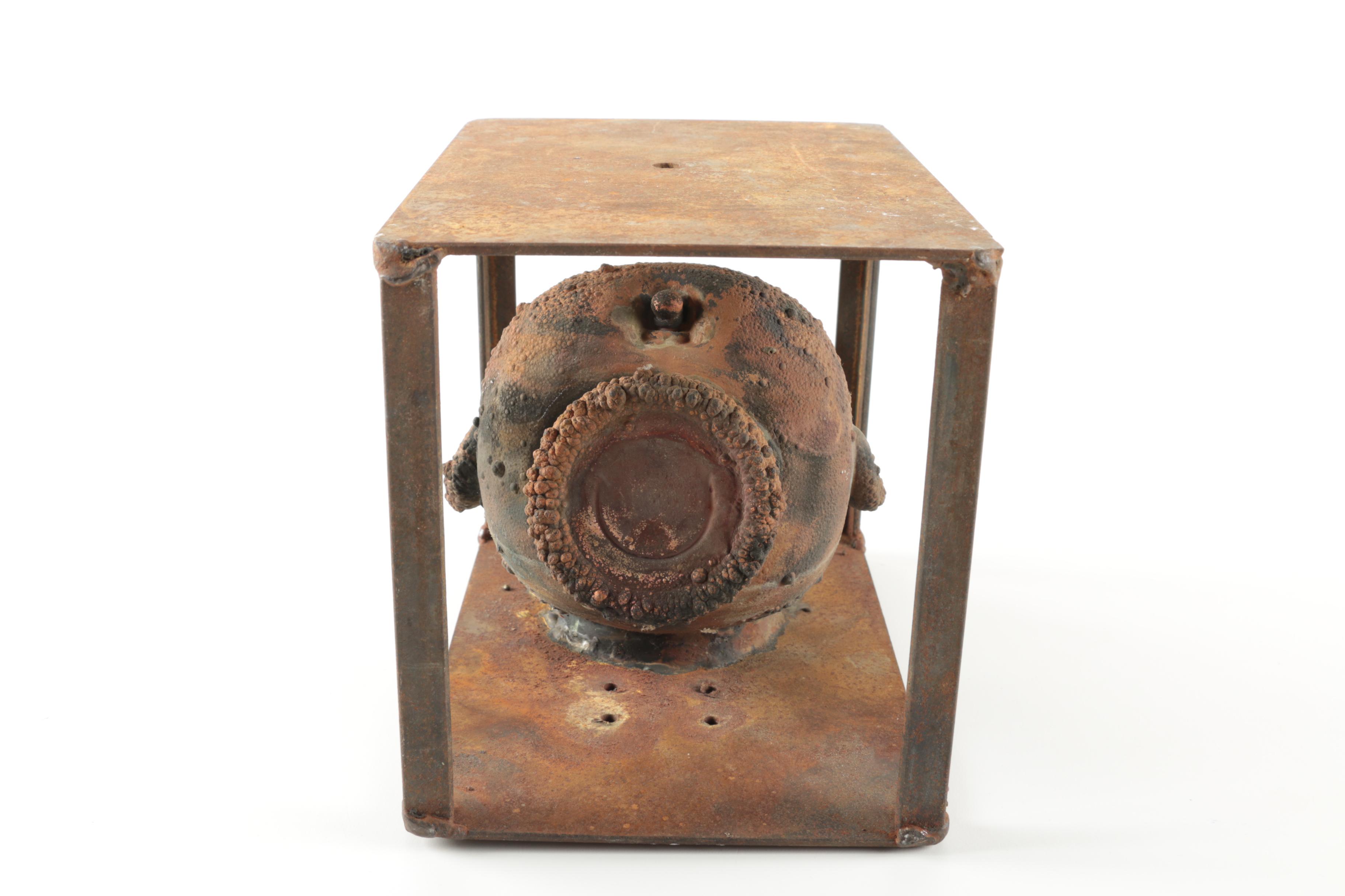 Cast Iron Dolls Head Mold