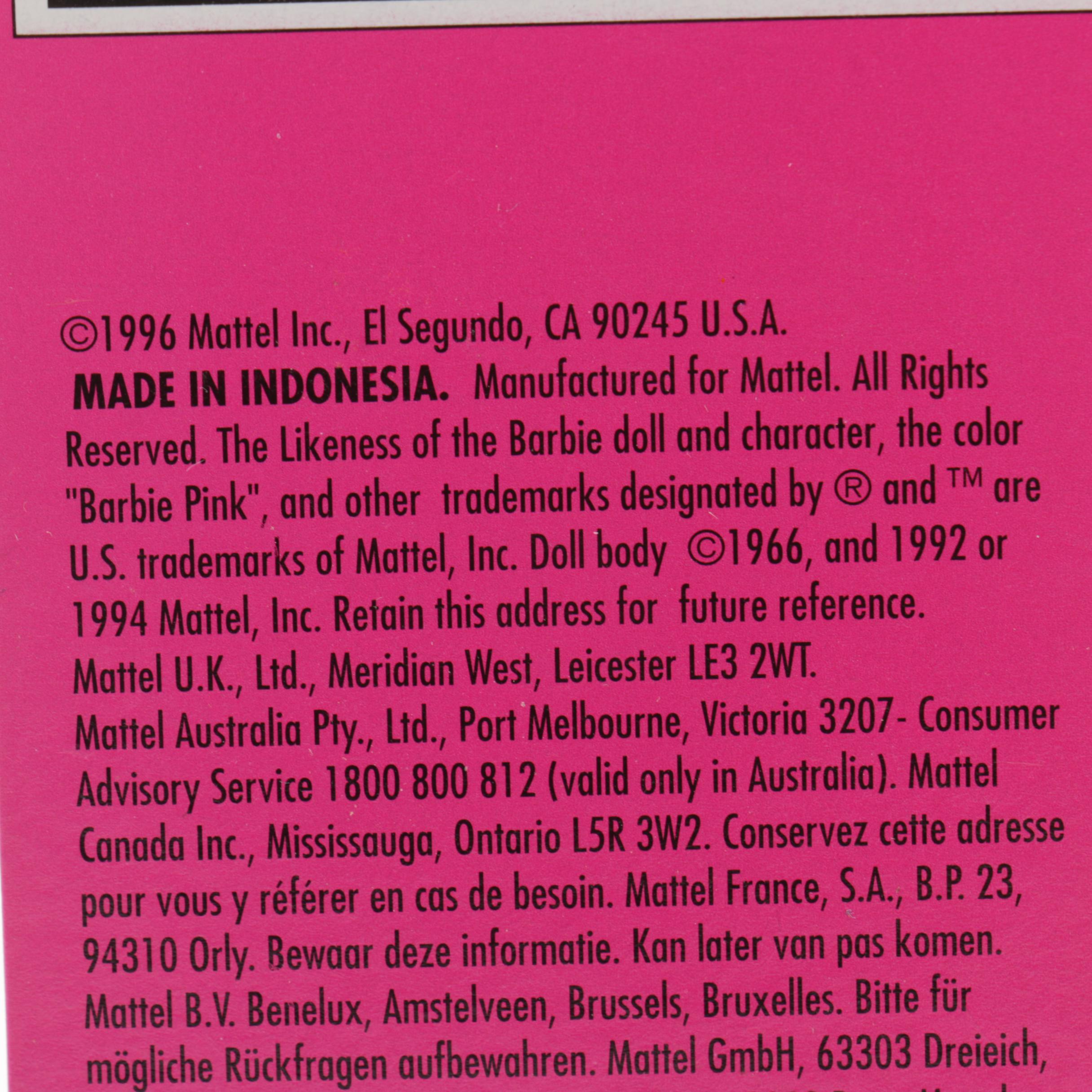 Variety Fashion Barbie Dolls