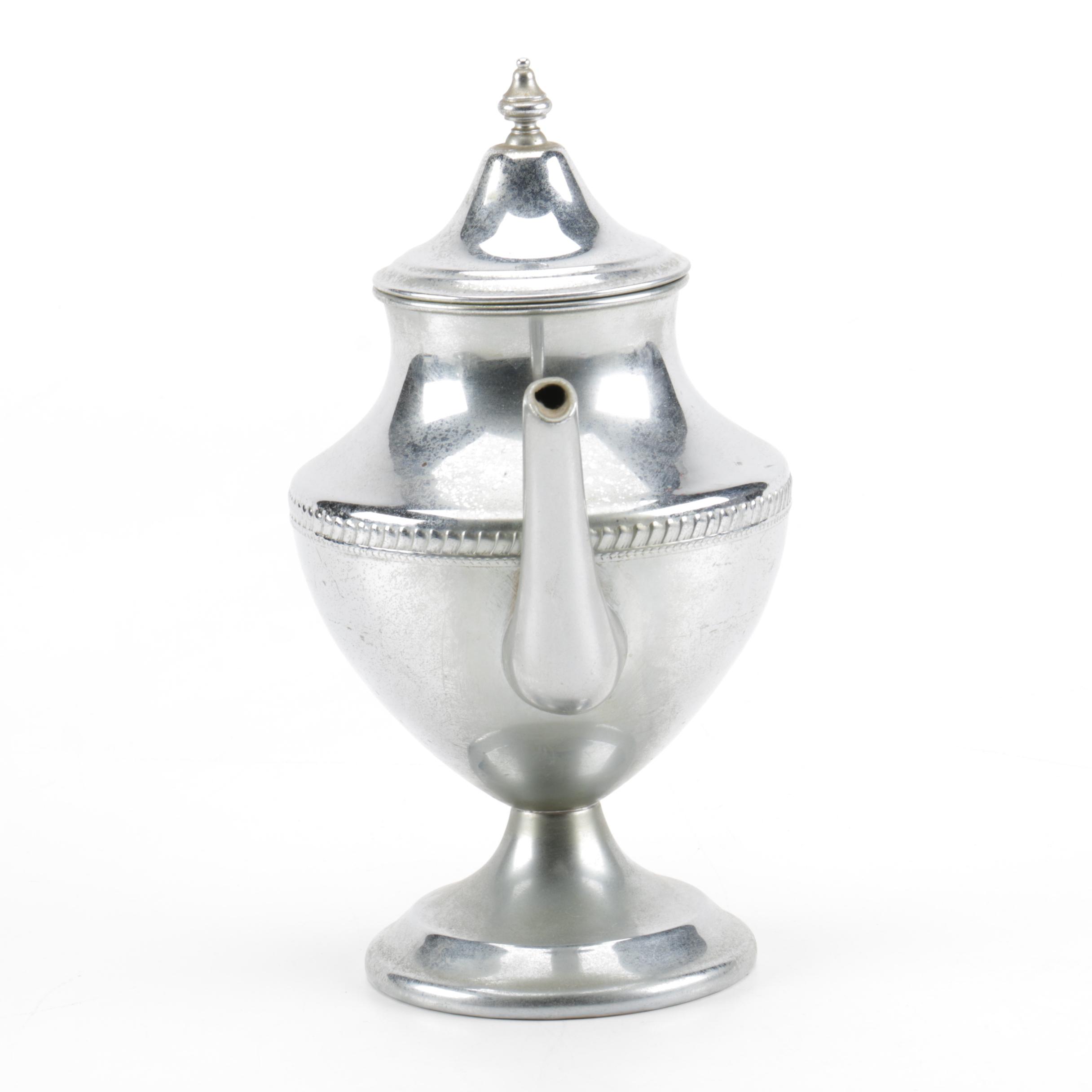 Lehman Brothers and Cromwell Chromium Plated Coffee and Tea Service