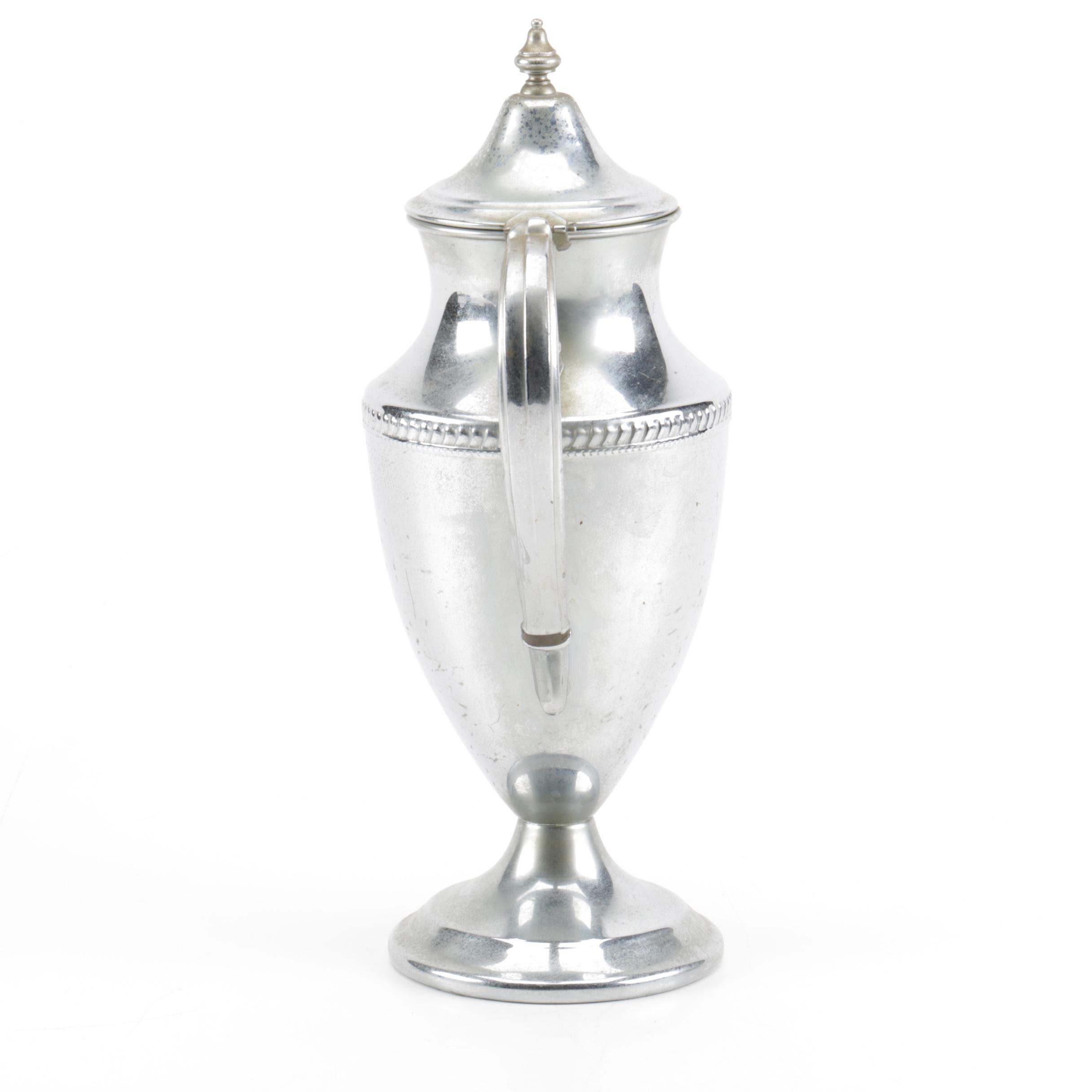 Lehman Brothers and Cromwell Chromium Plated Coffee and Tea Service