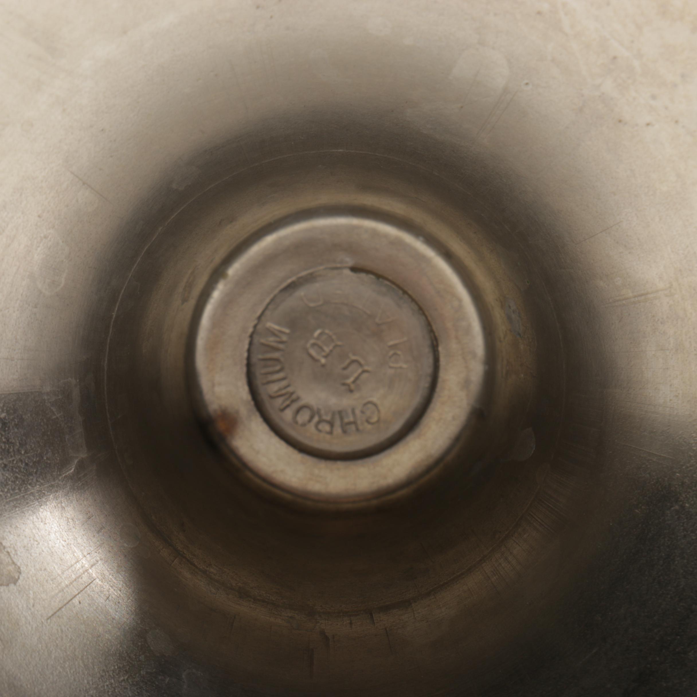 Lehman Brothers and Cromwell Chromium Plated Coffee and Tea Service