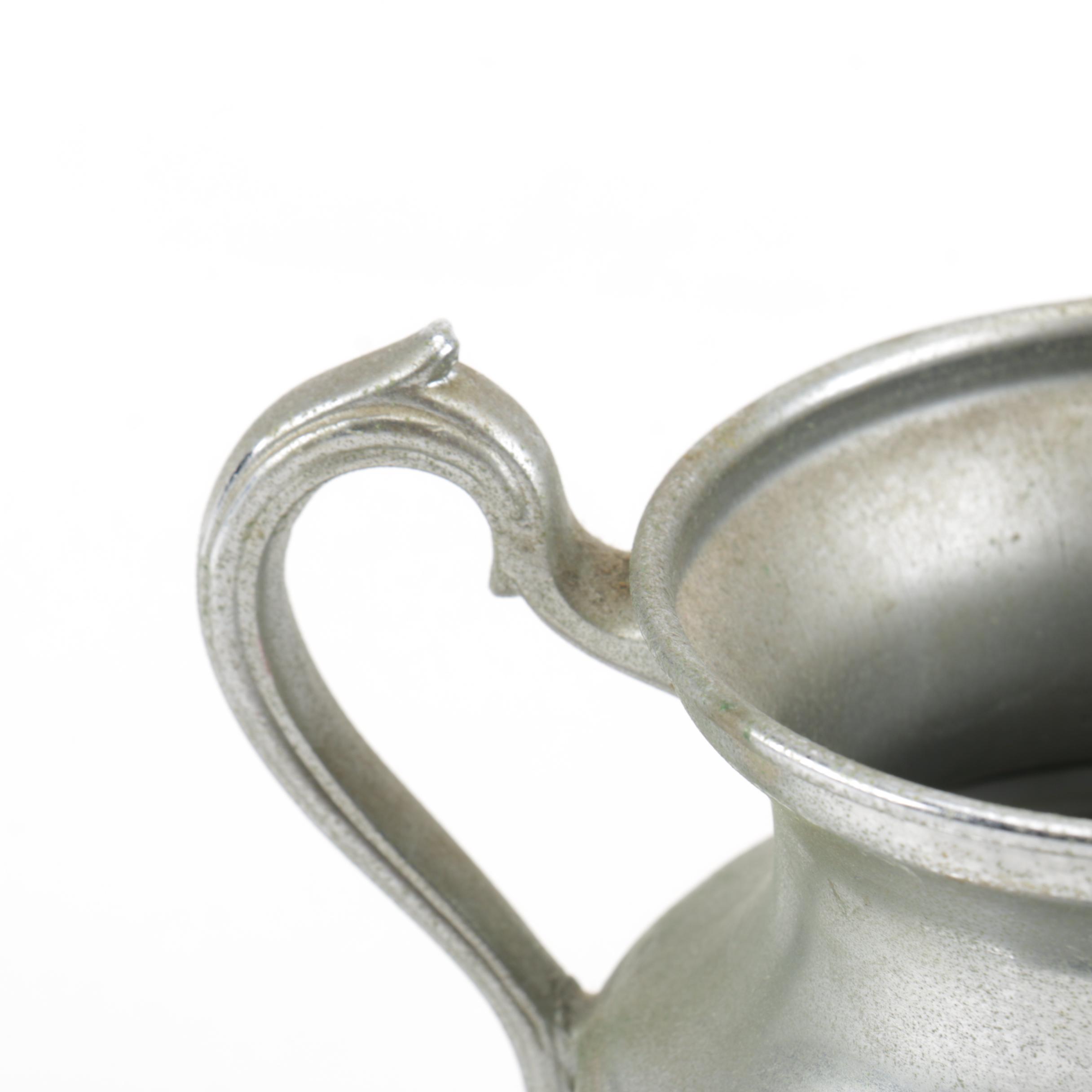 Lehman Brothers and Cromwell Chromium Plated Coffee and Tea Service