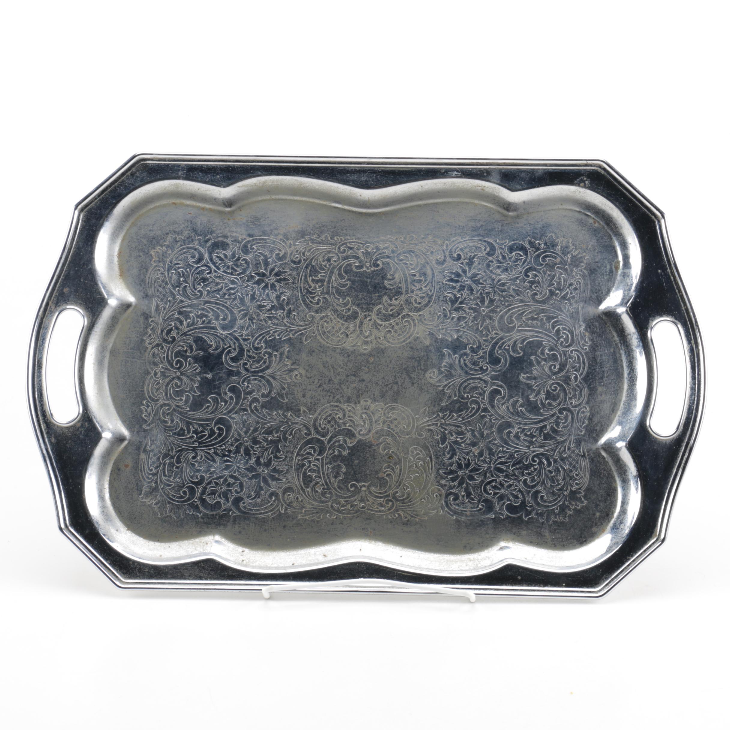 Lehman Brothers and Cromwell Chromium Plated Coffee and Tea Service