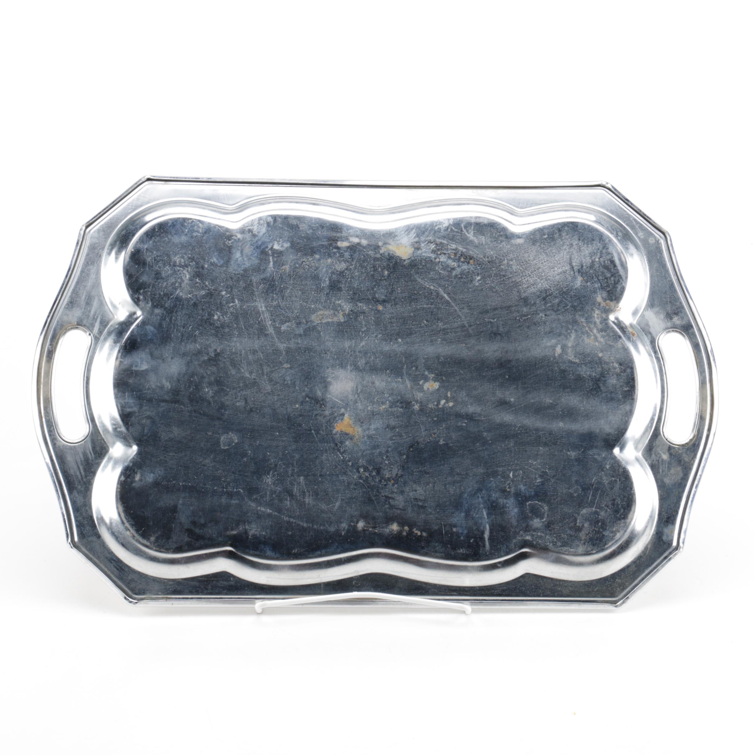 Lehman Brothers and Cromwell Chromium Plated Coffee and Tea Service