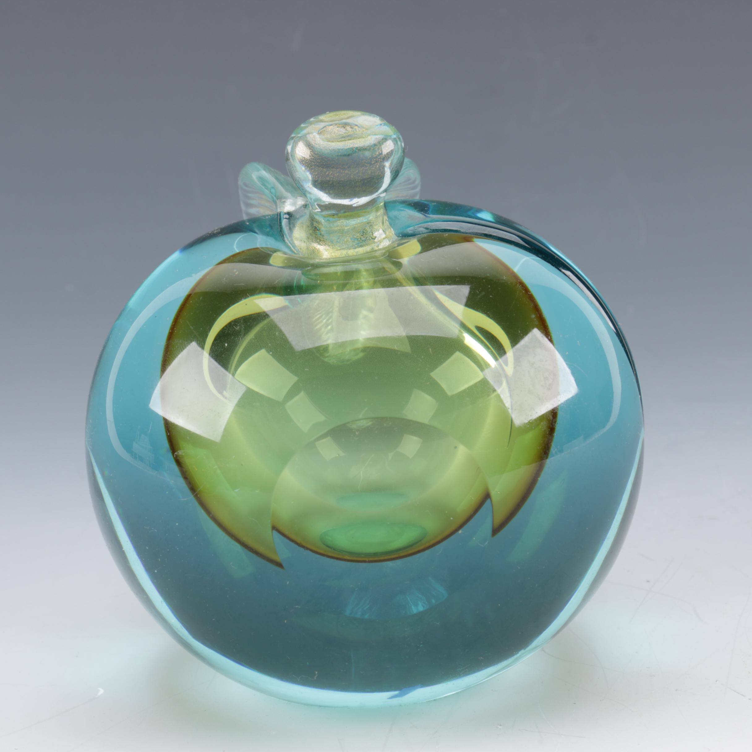 Art Glass Bowl and Paperweights