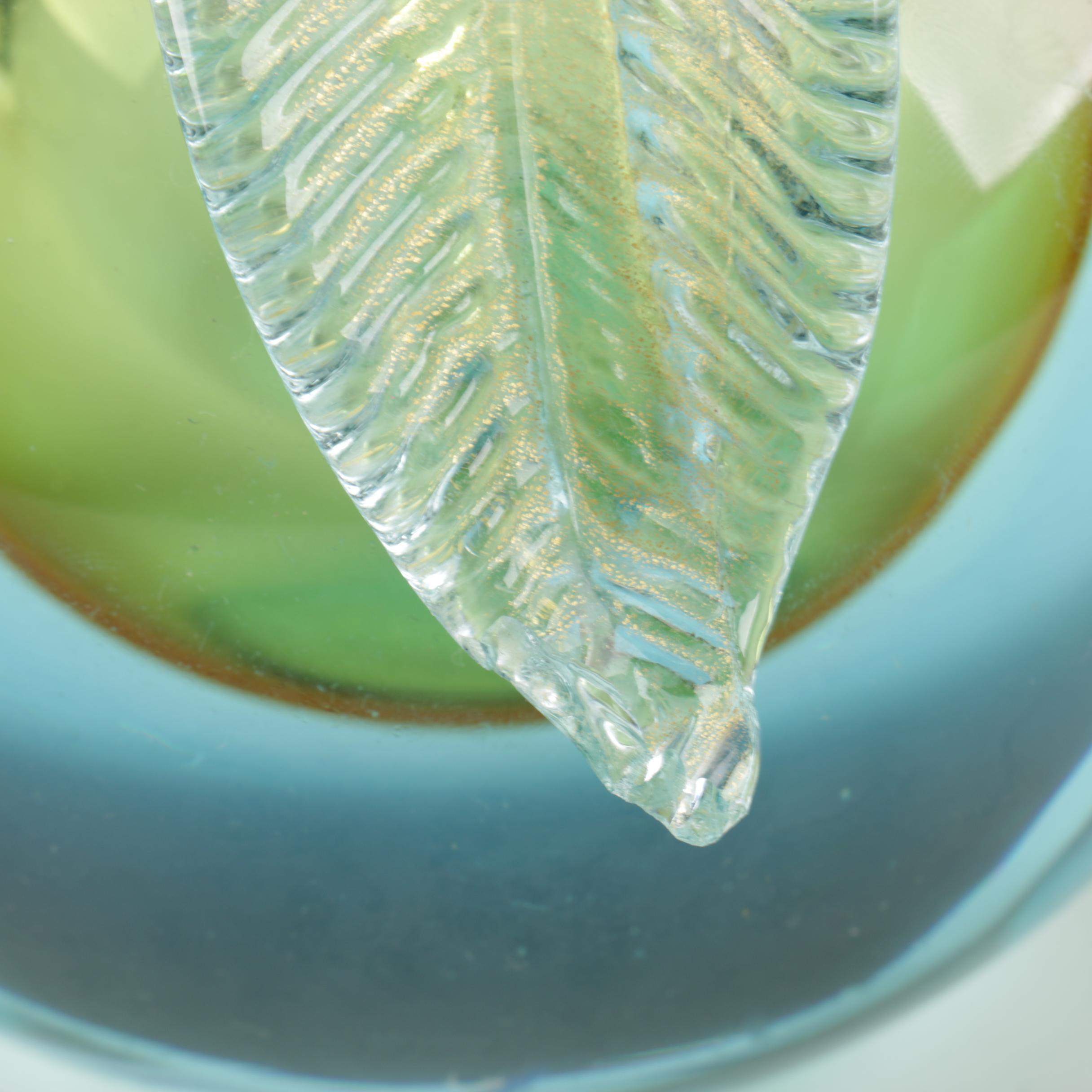 Art Glass Bowl and Paperweights