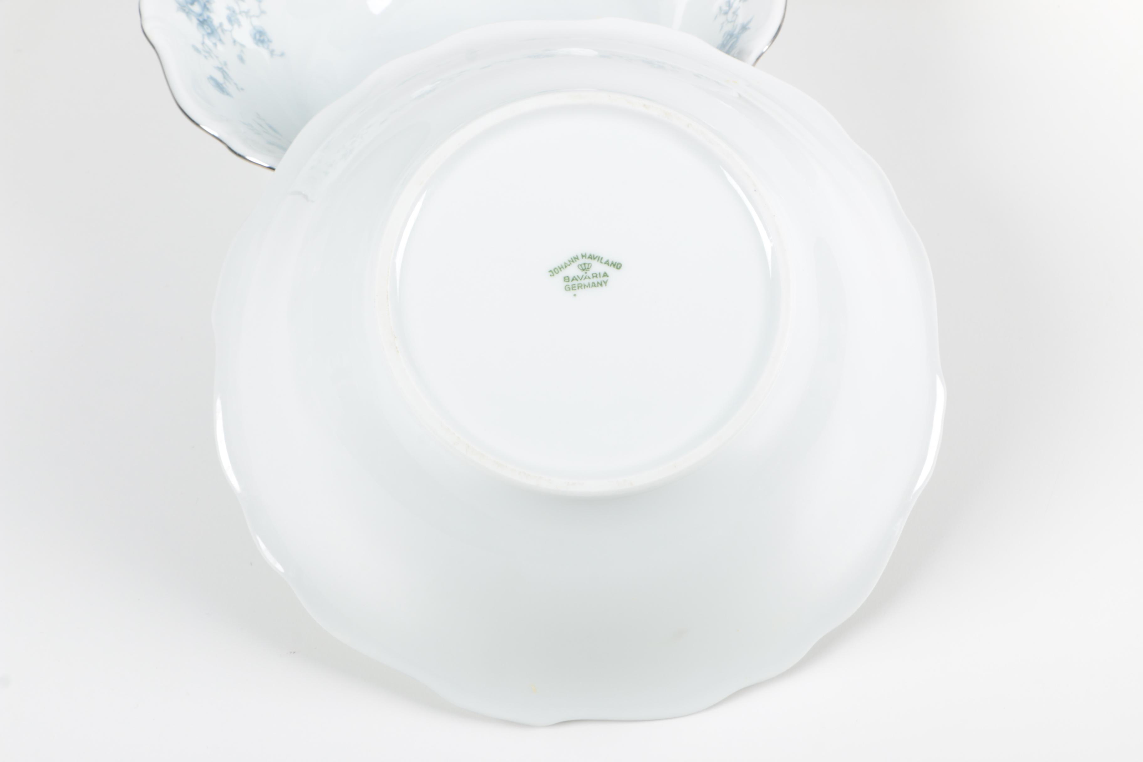 Johann Haviland "Blue Garland" China