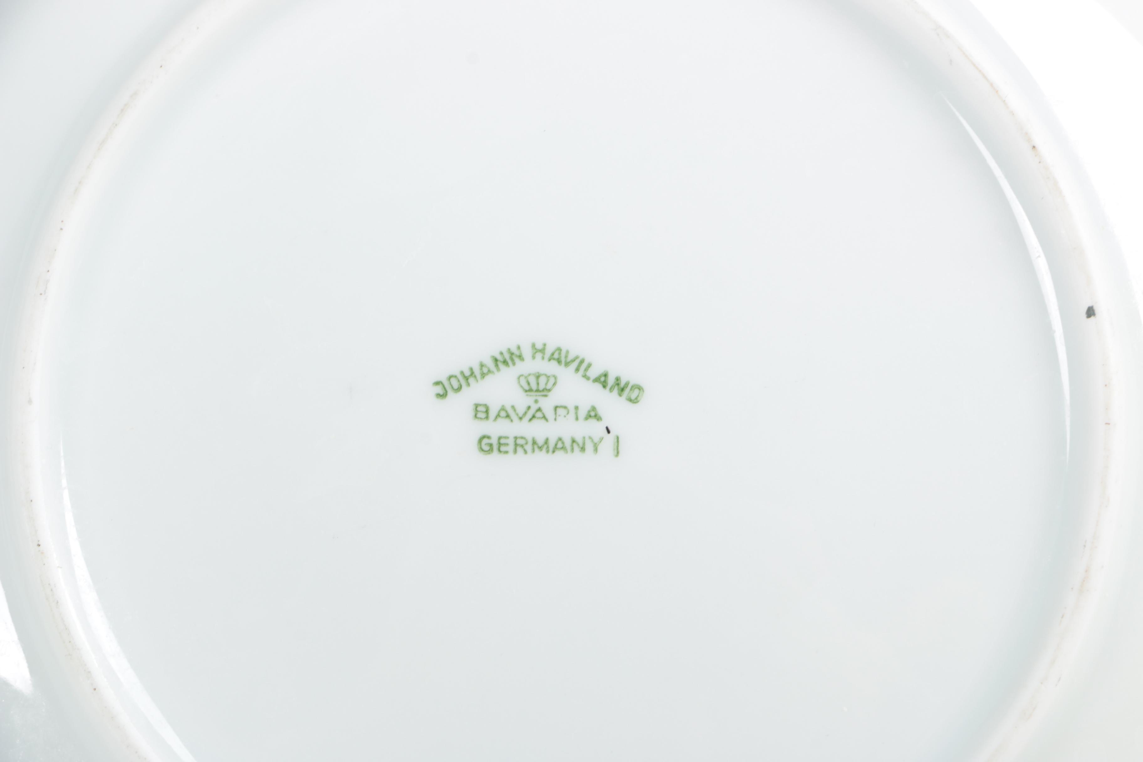 Johann Haviland "Blue Garland" China