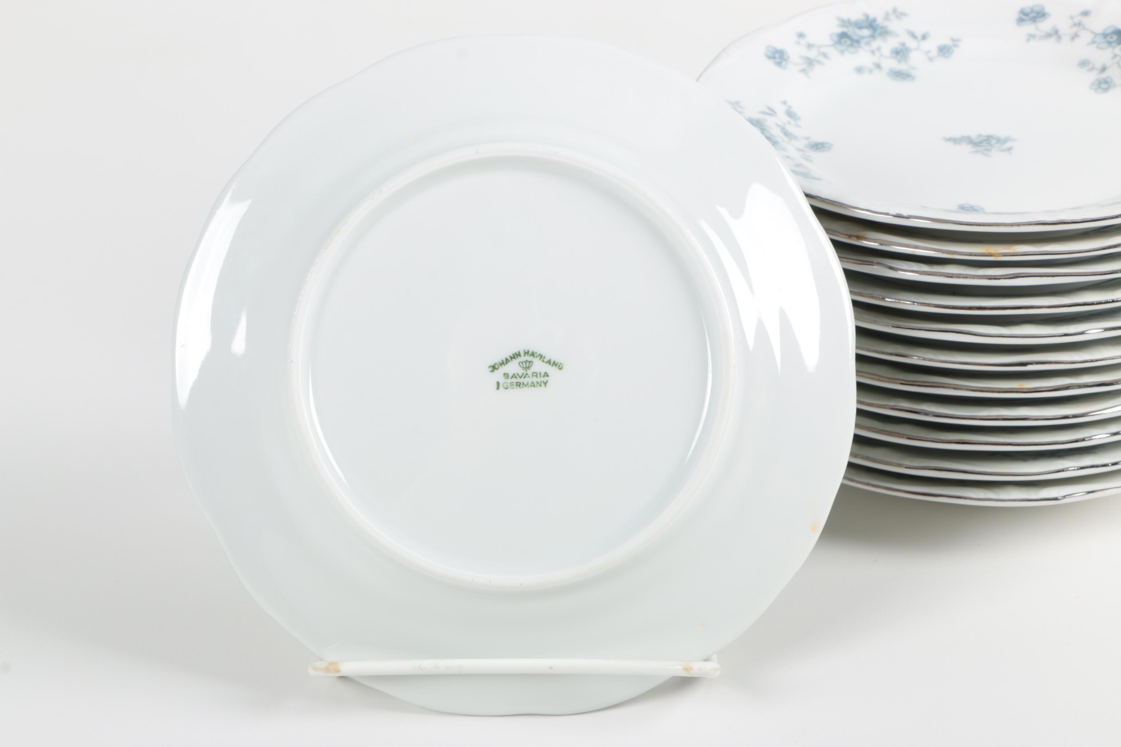 Johann Haviland "Blue Garland" China