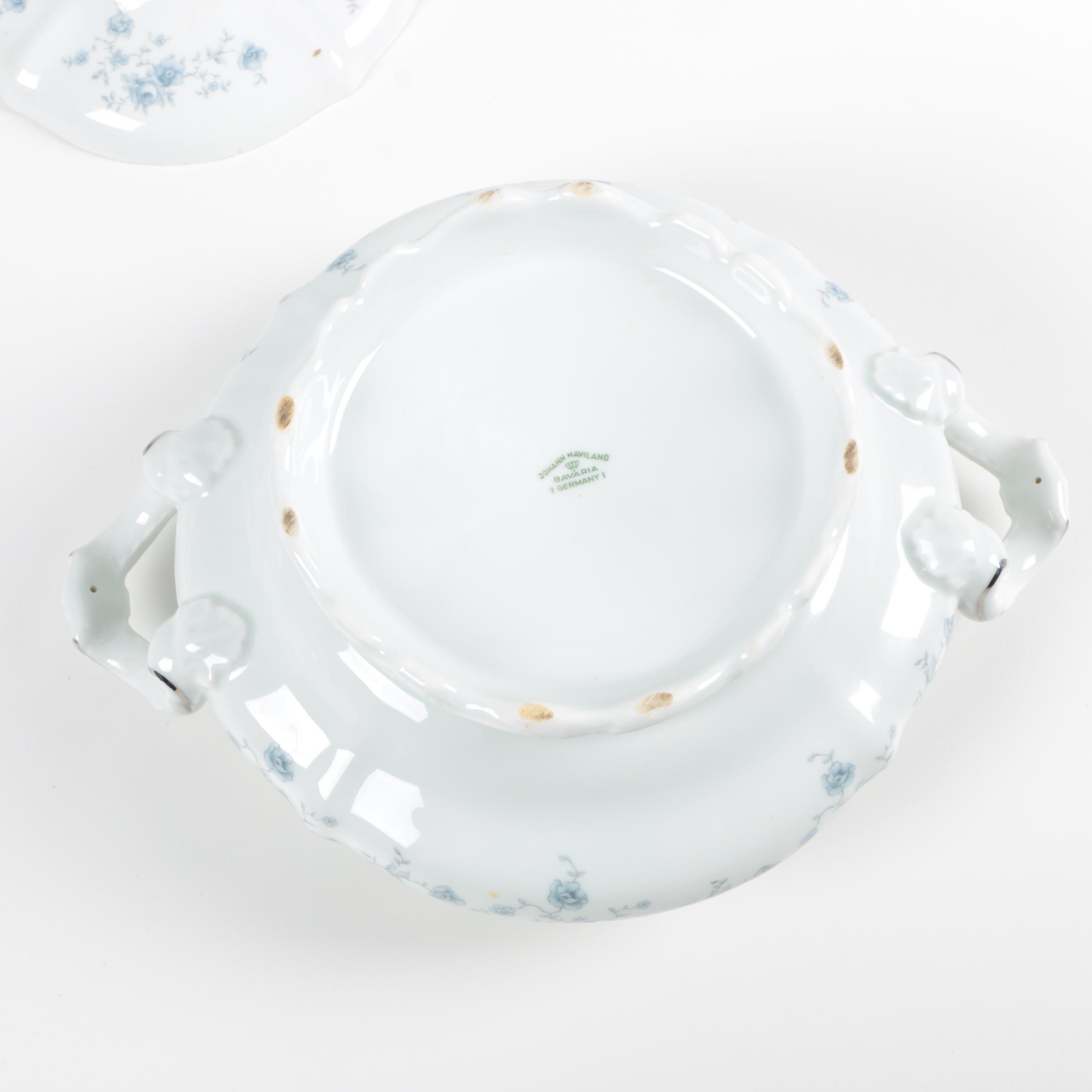 Johann Haviland "Blue Garland" China