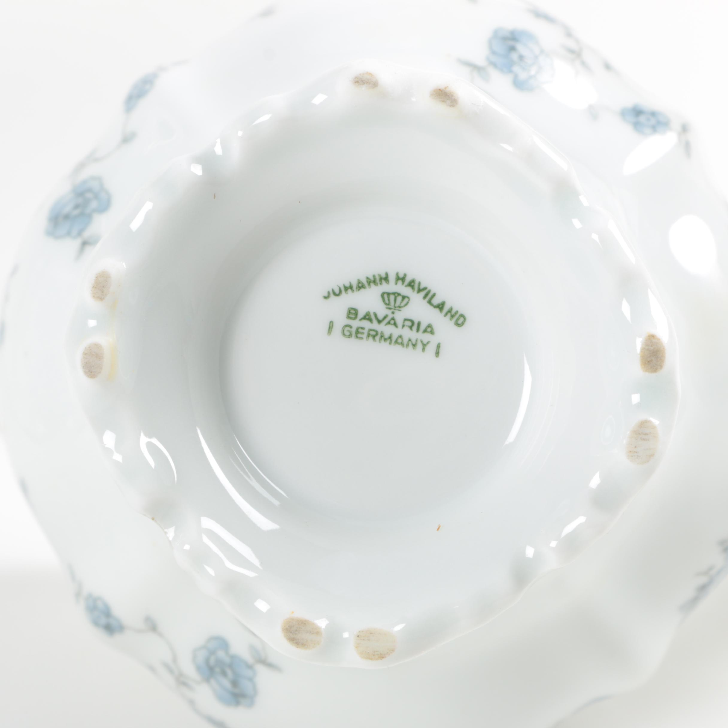 Johann Haviland "Blue Garland" China