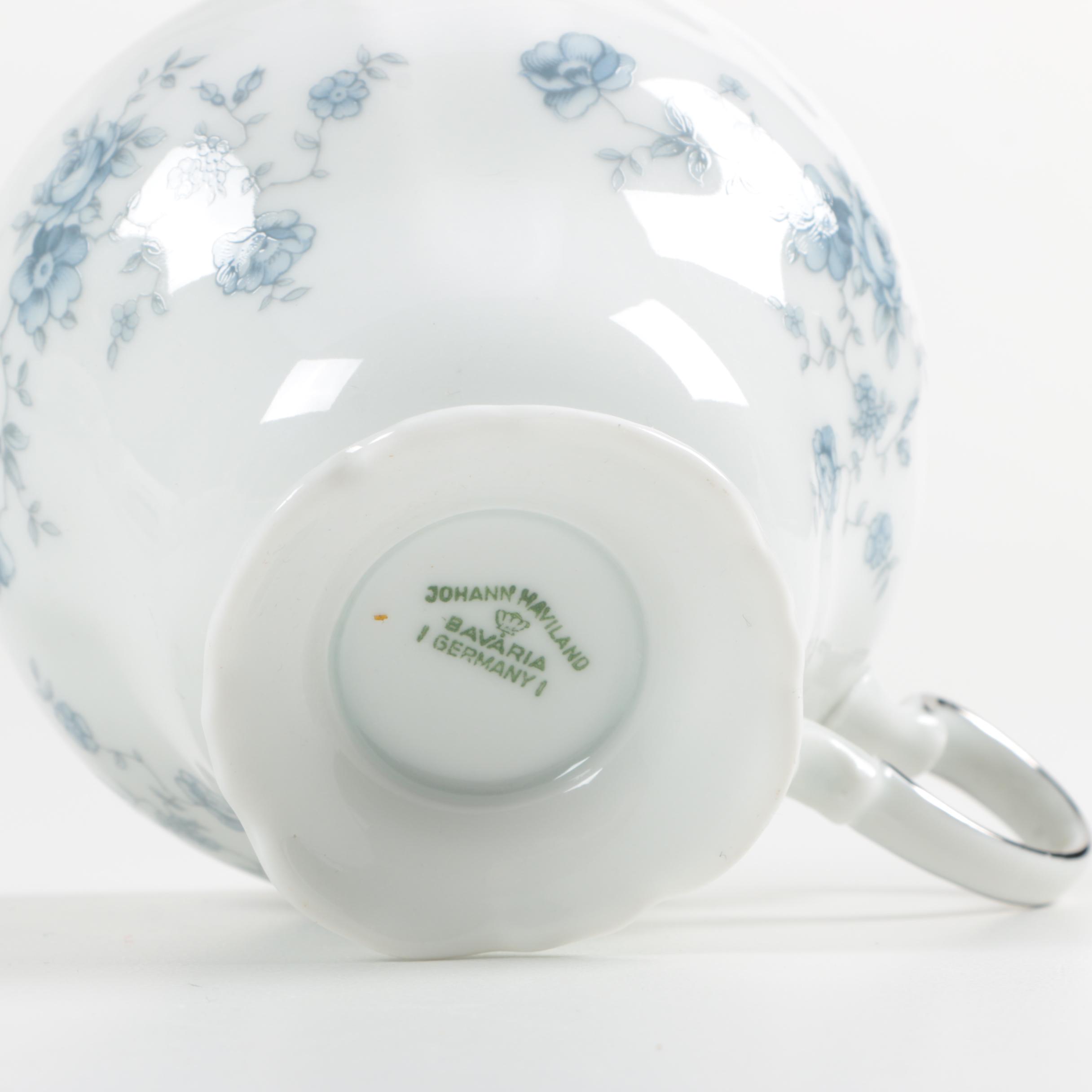 Johann Haviland "Blue Garland" China