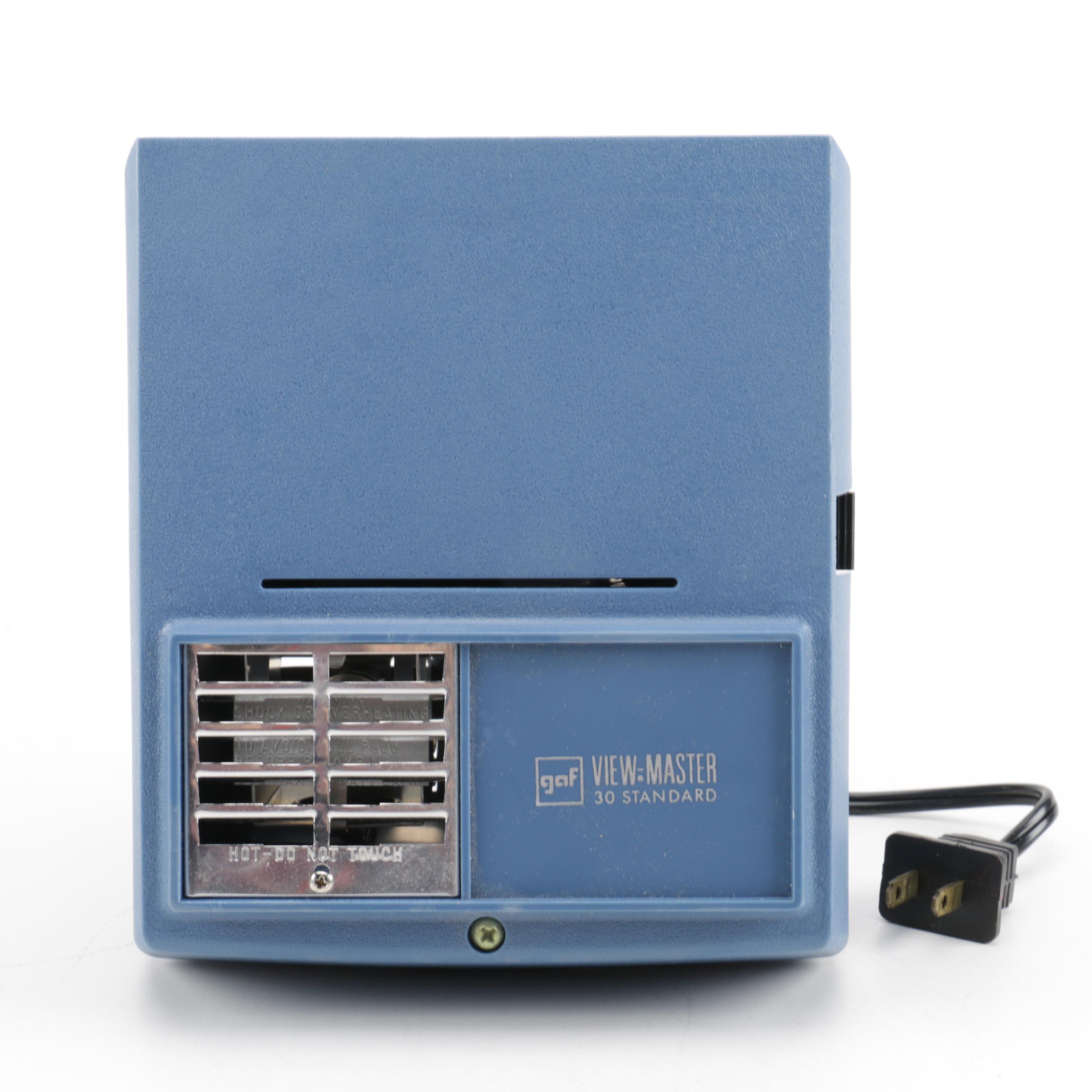 Gaf View-Master Projector and Accessories