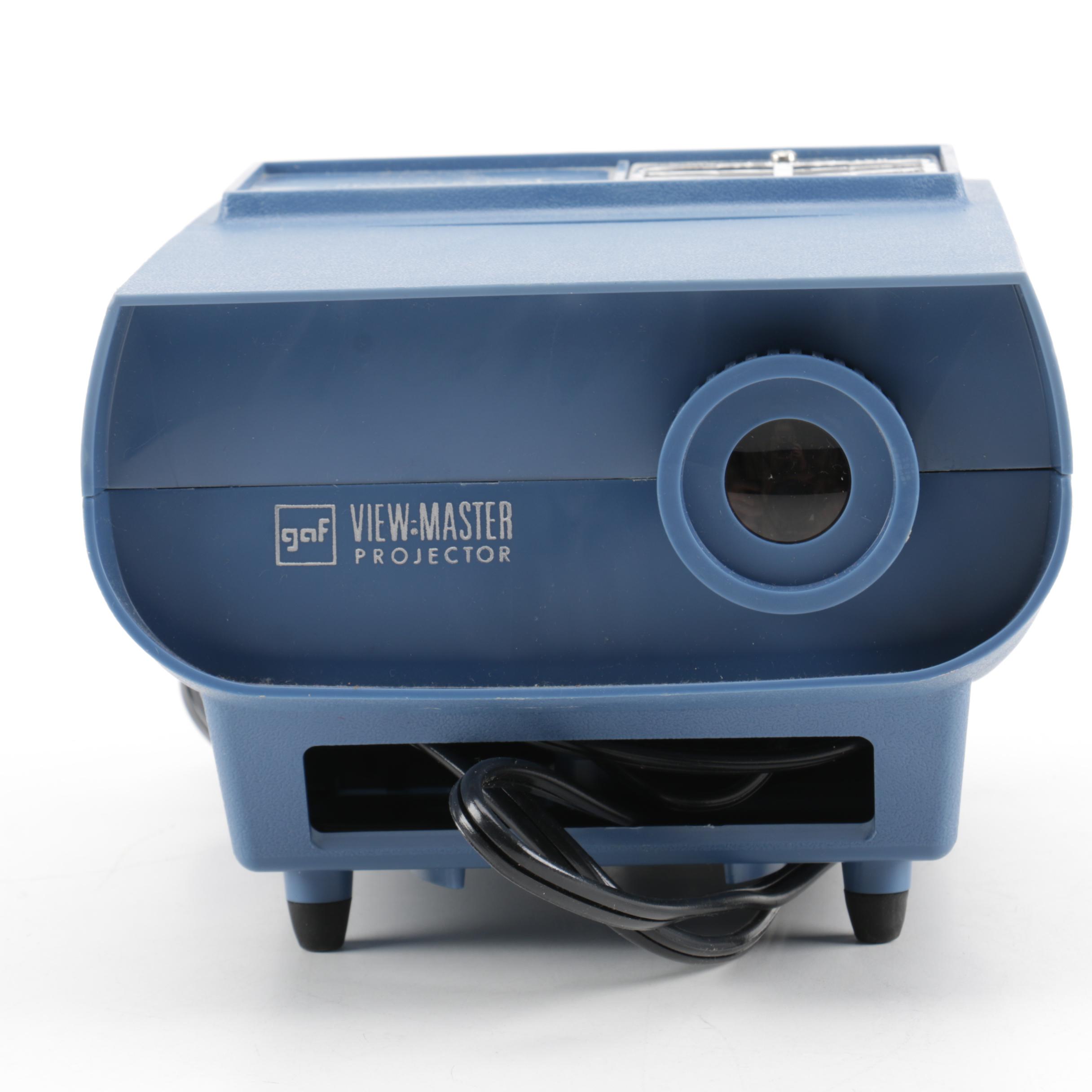 Gaf View-Master Projector and Accessories