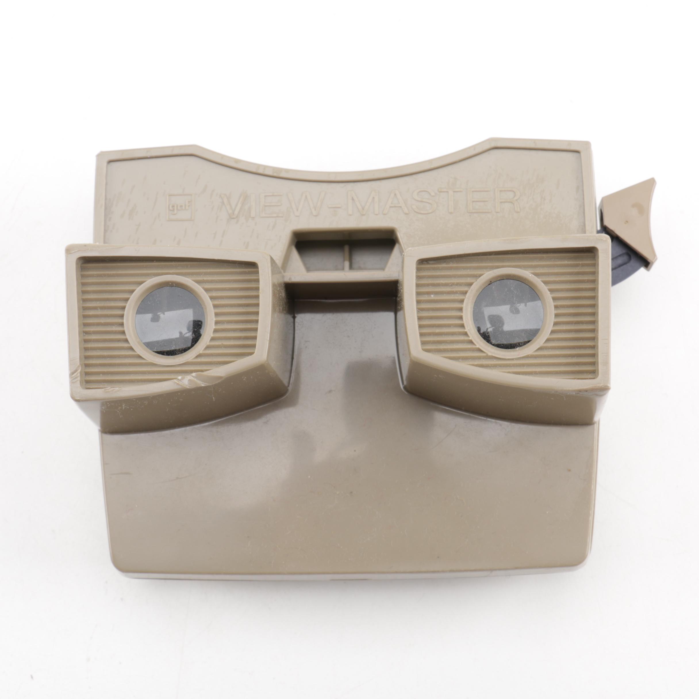 Gaf View-Master Projector and Accessories