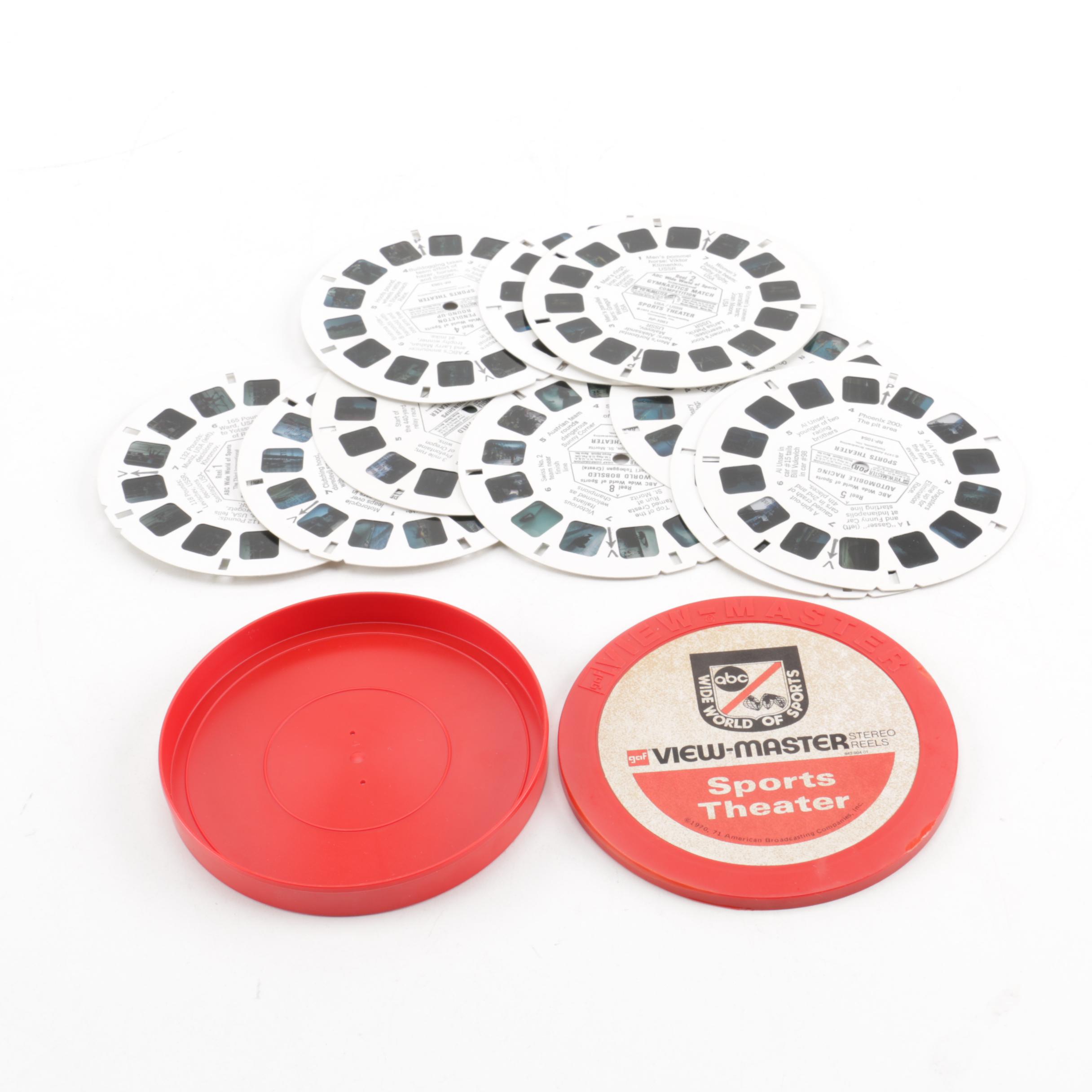 Gaf View-Master Projector and Accessories