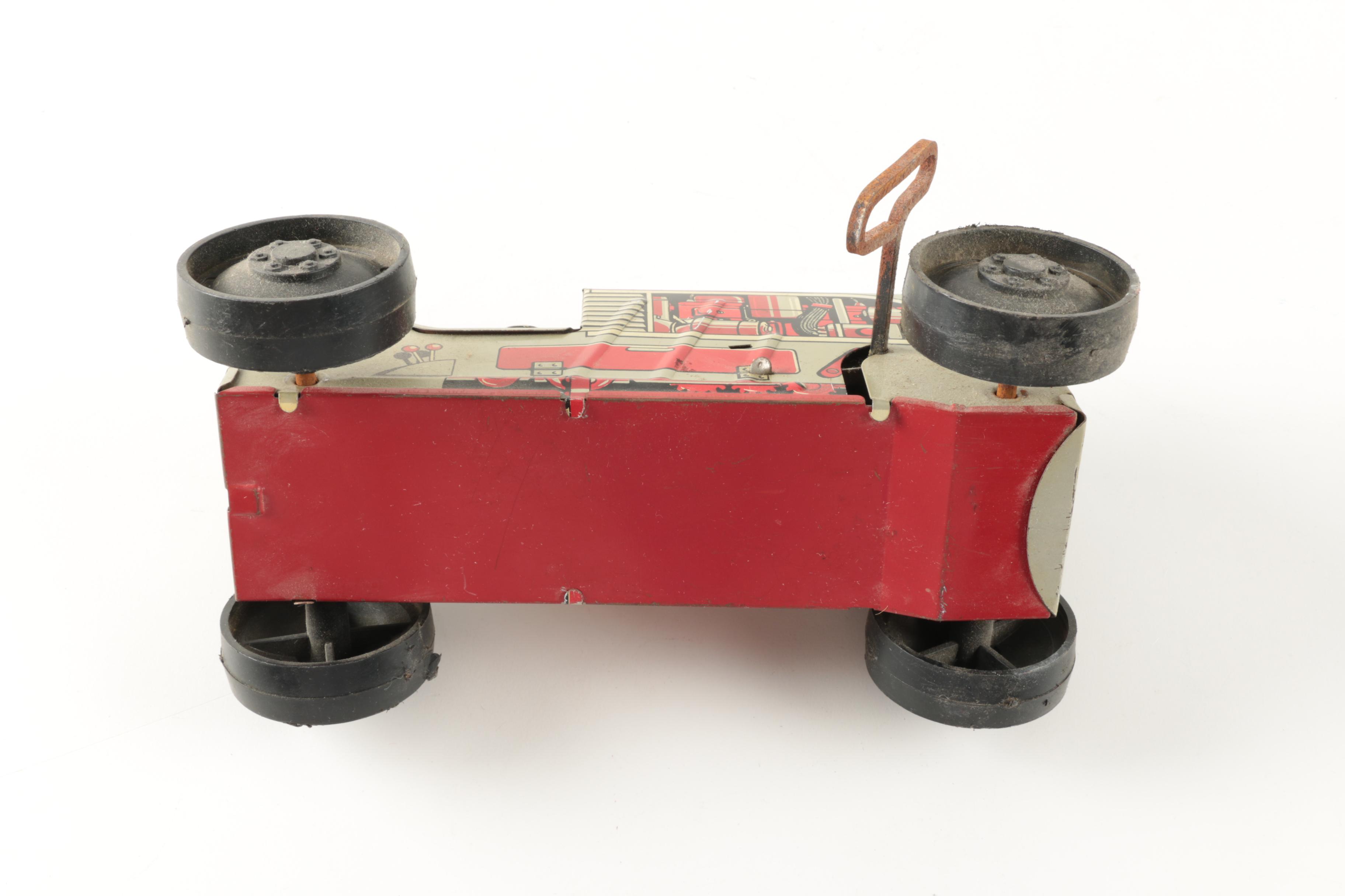 Vintage Model Kits and Assorted Toy Vehicles