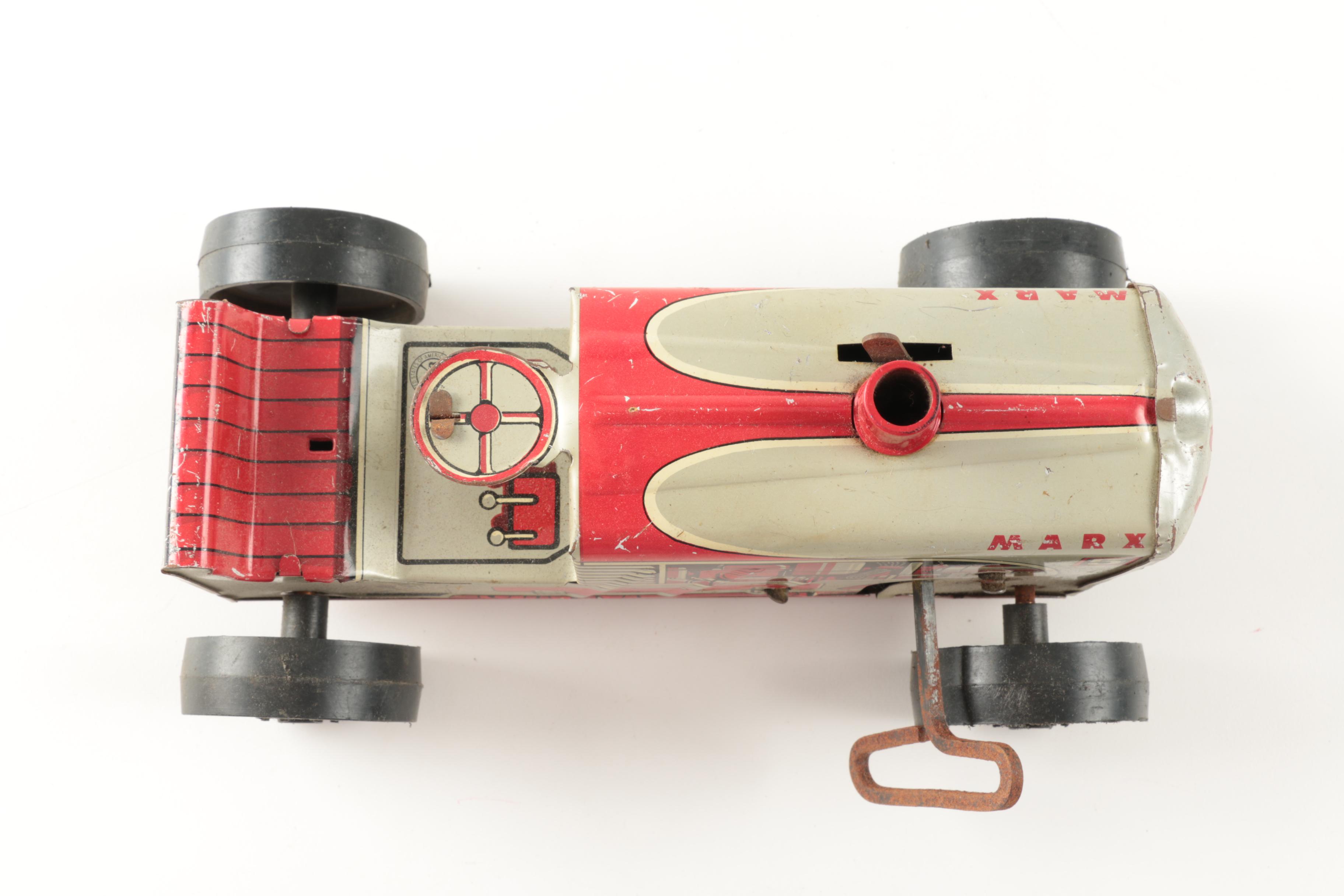 Vintage Model Kits and Assorted Toy Vehicles