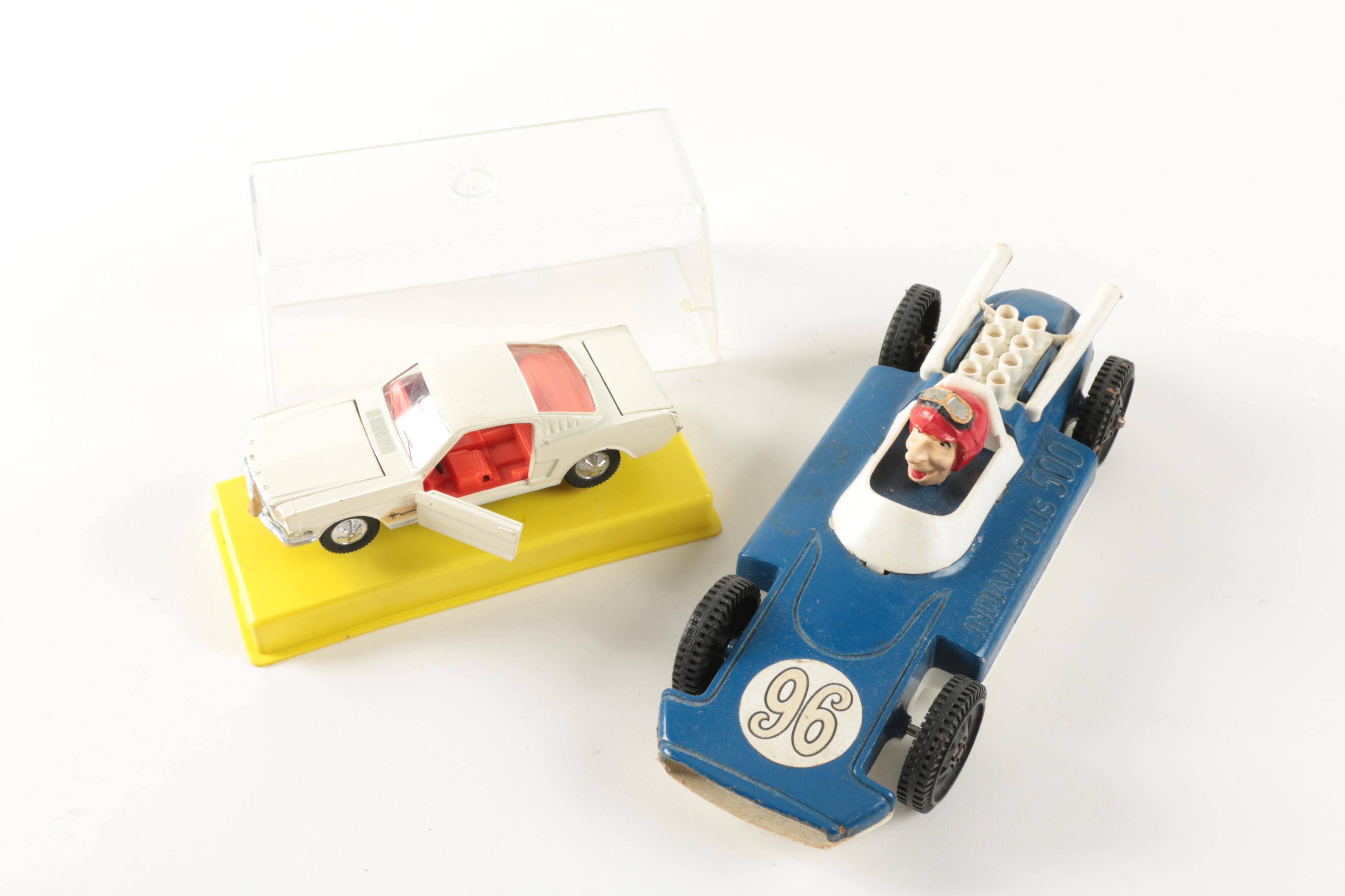 Vintage Model Kits and Assorted Toy Vehicles