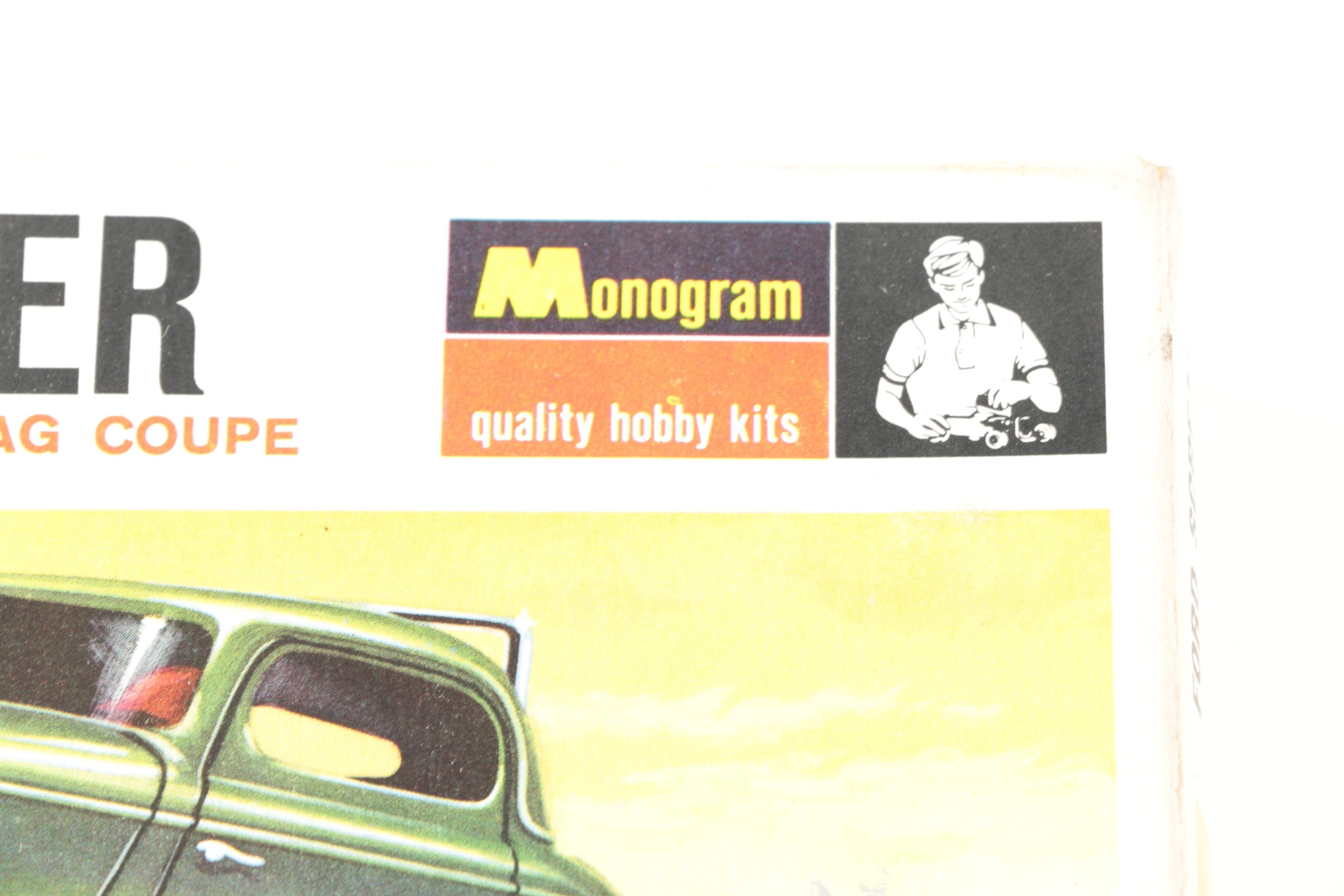 Vintage Model Kits and Assorted Toy Vehicles