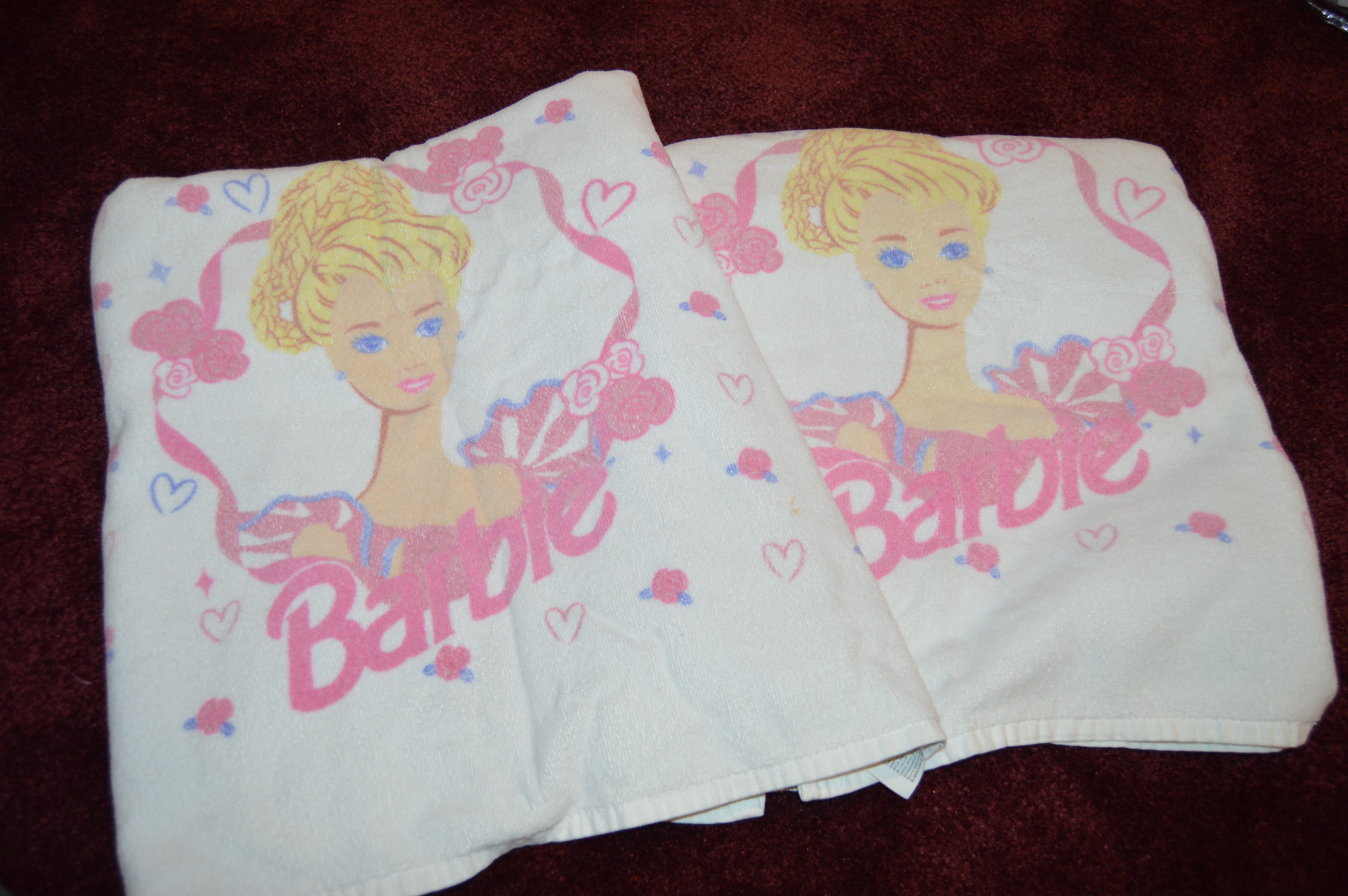 Barbie Twin Bedding Set and Bath Linens