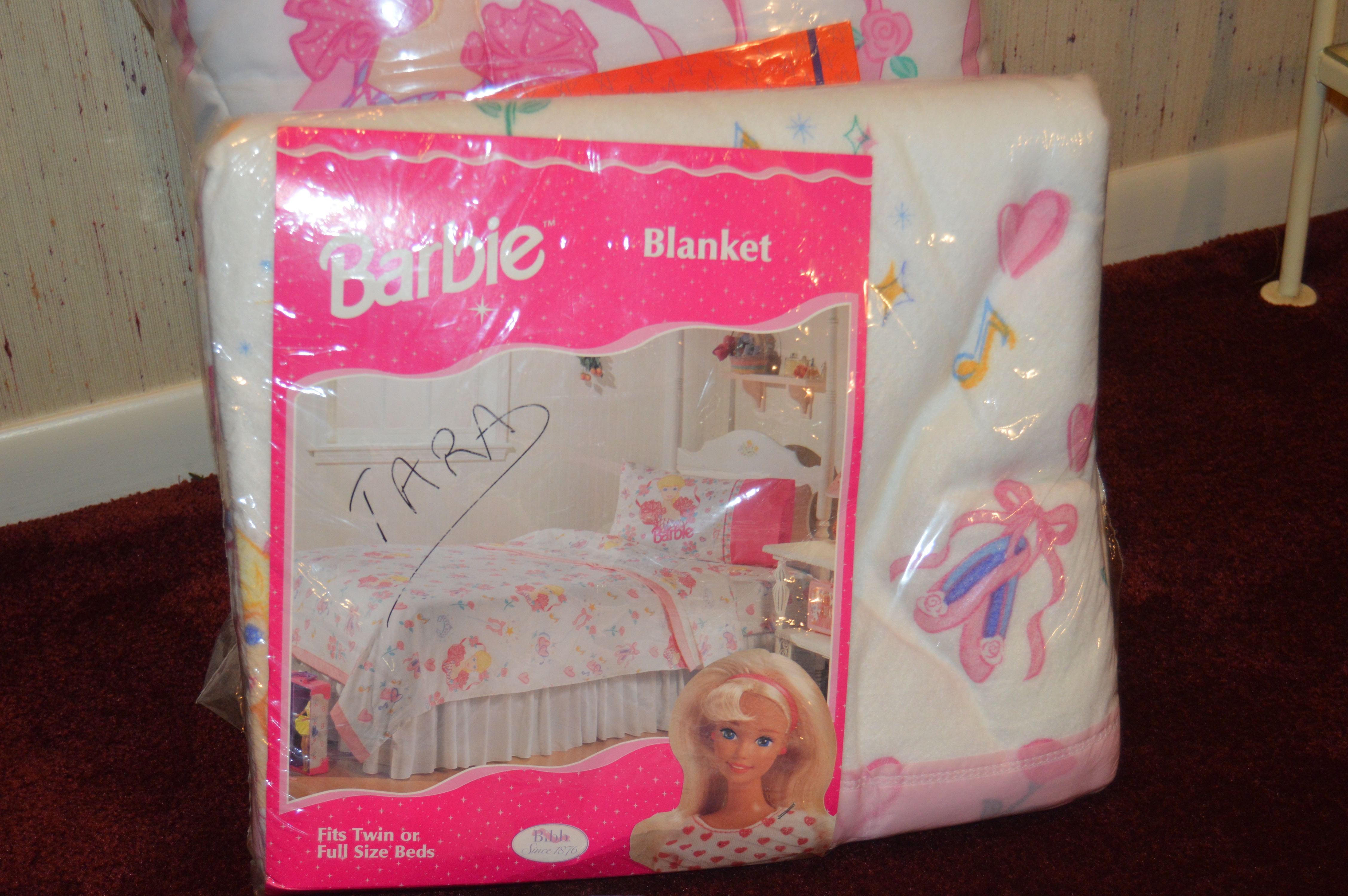Barbie Twin Bedding Set and Bath Linens