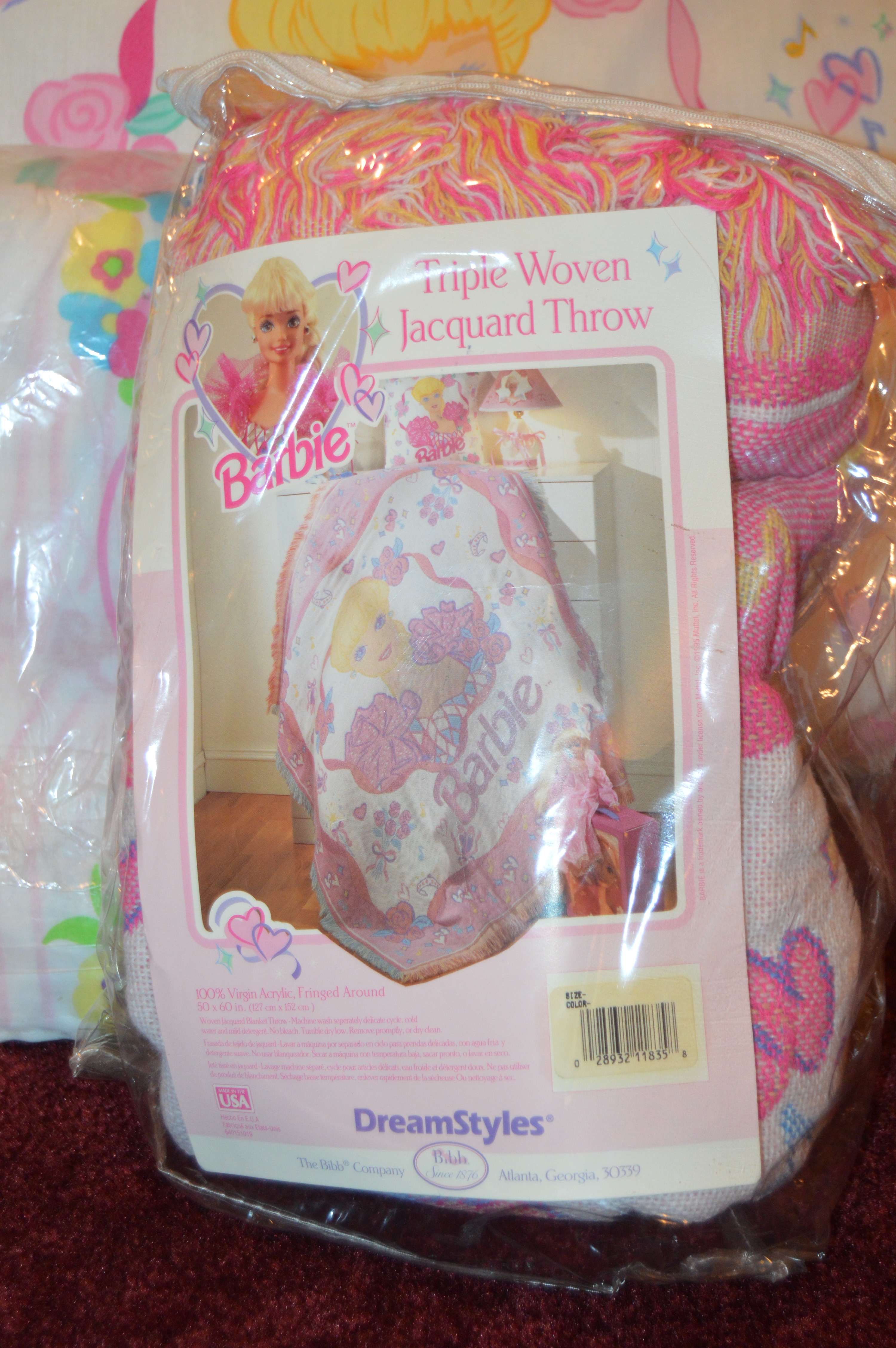 Barbie Twin Bedding Set and Bath Linens