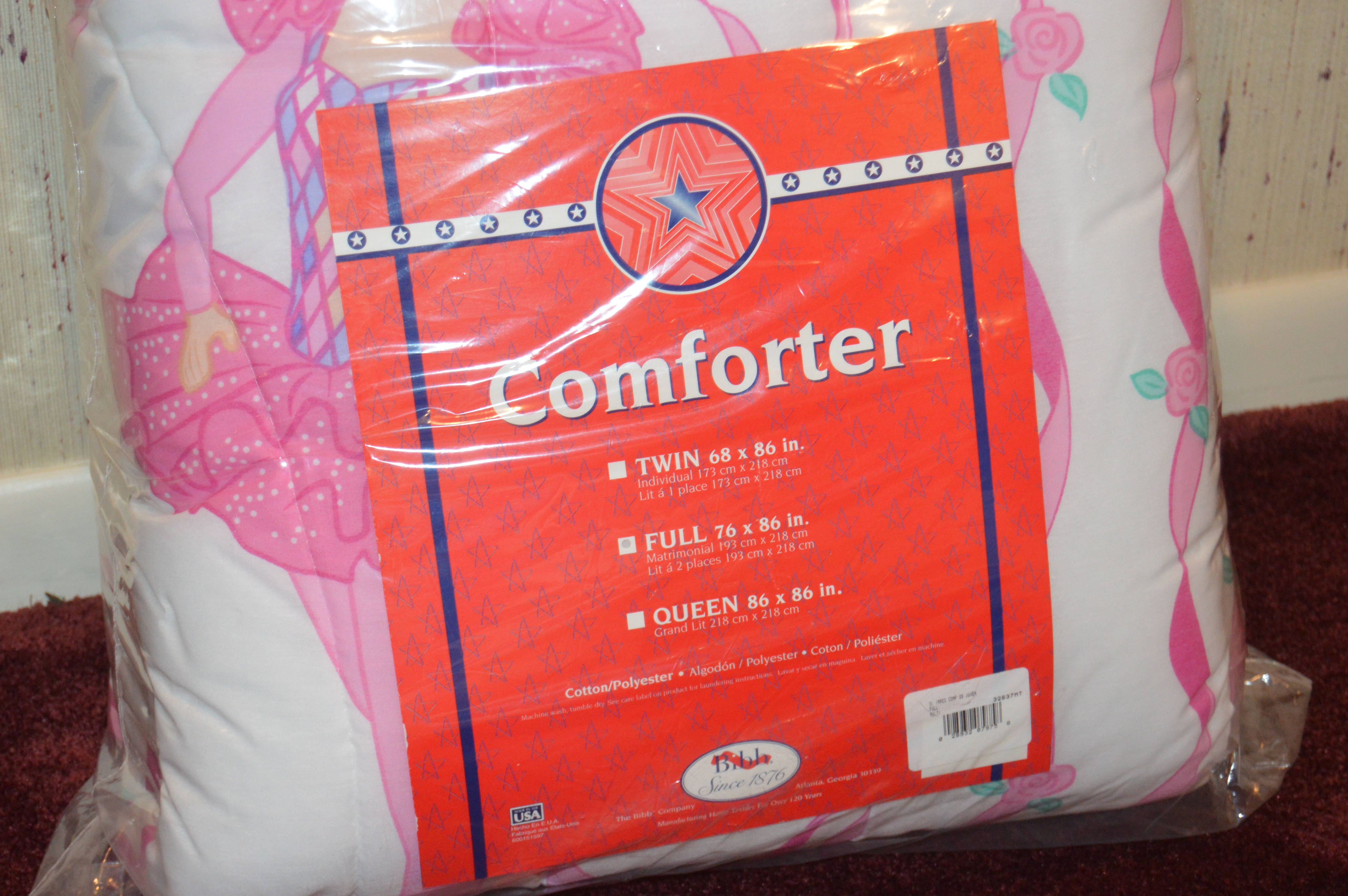 Barbie Twin Bedding Set and Bath Linens