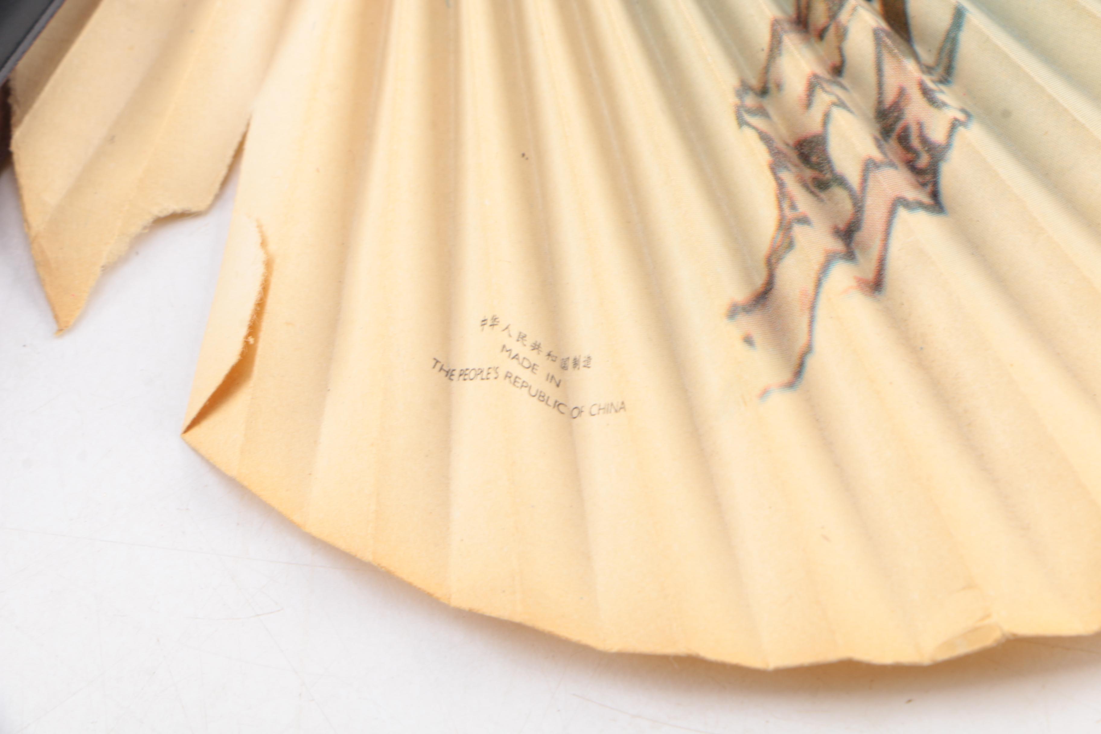 Collection of Vintage Hand Fans