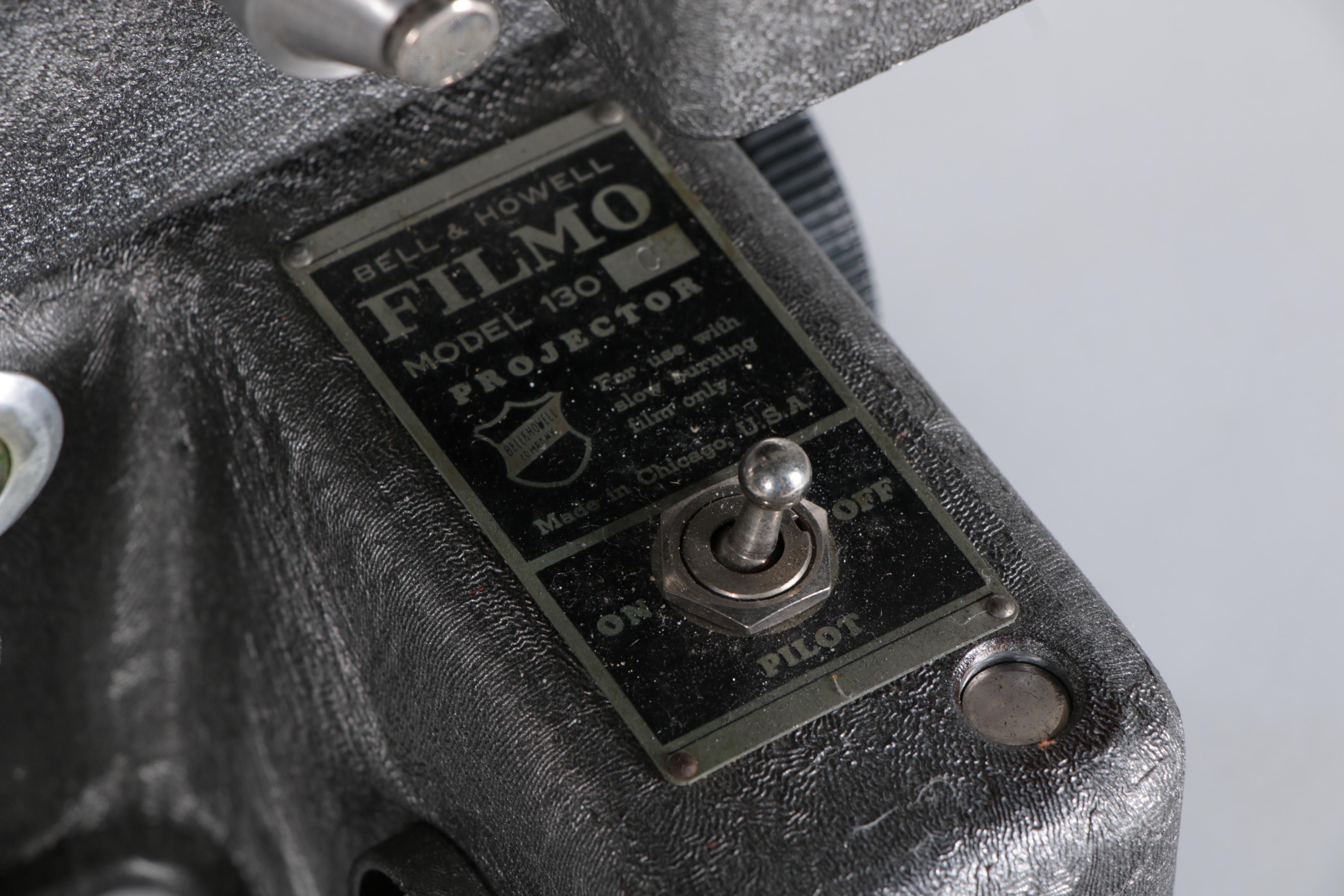 Vintage Bell & Howell Filmo Model 130 16MM Projector