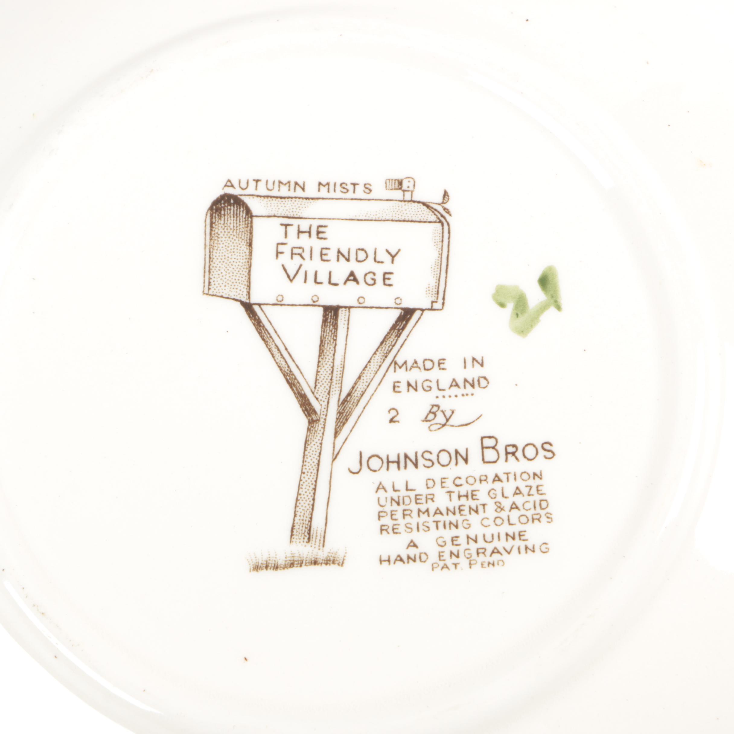 Johnson Brothers "Friendly Village" Tableware