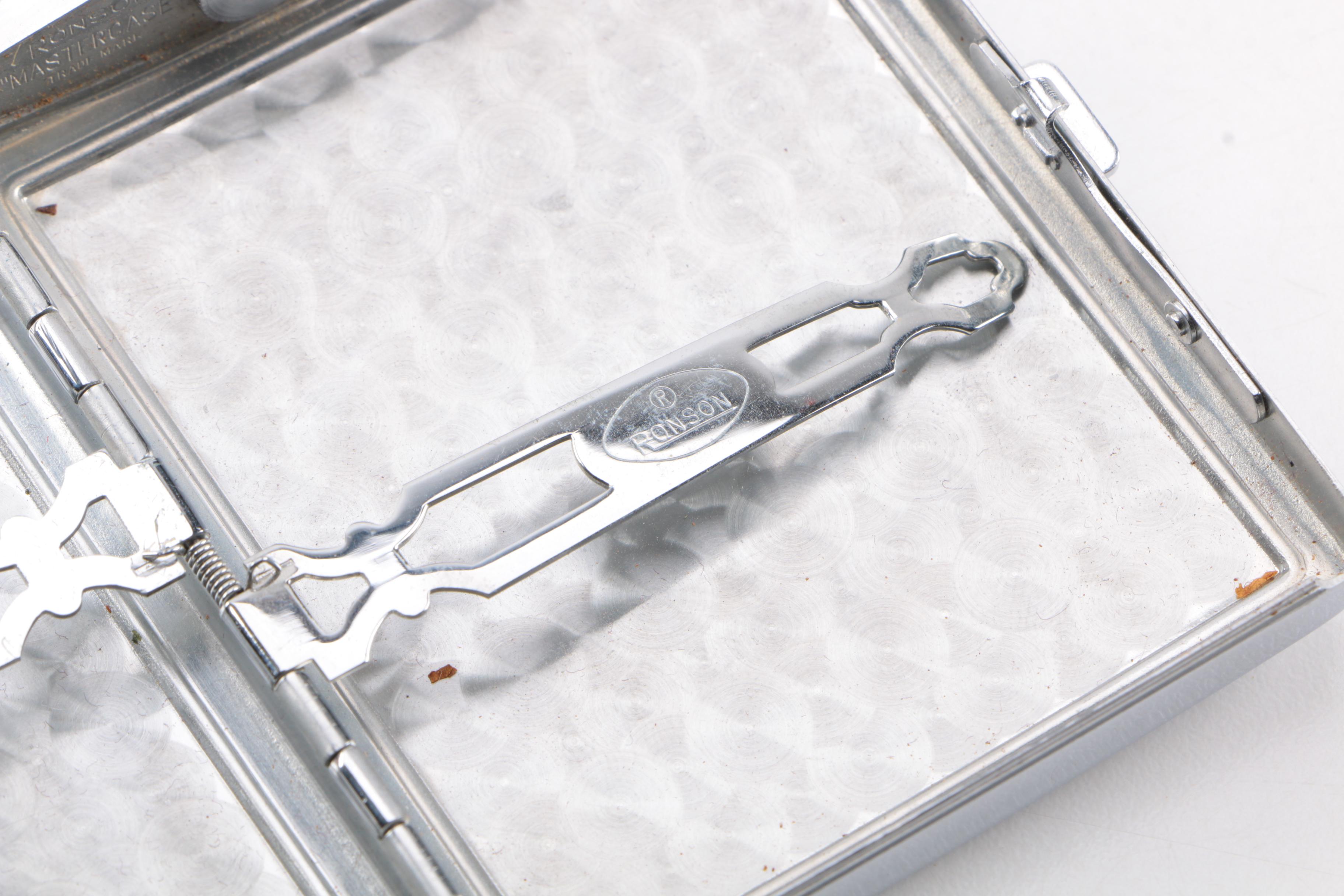 Ronson Cigarette Lighter with Flasks