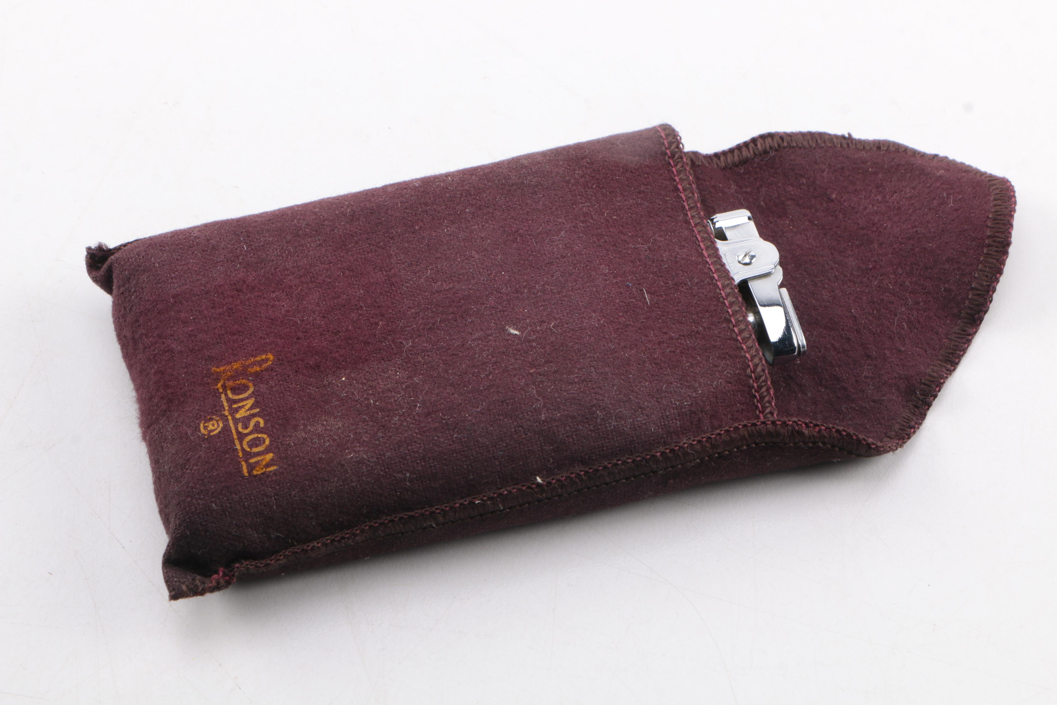 Ronson Cigarette Lighter with Flasks