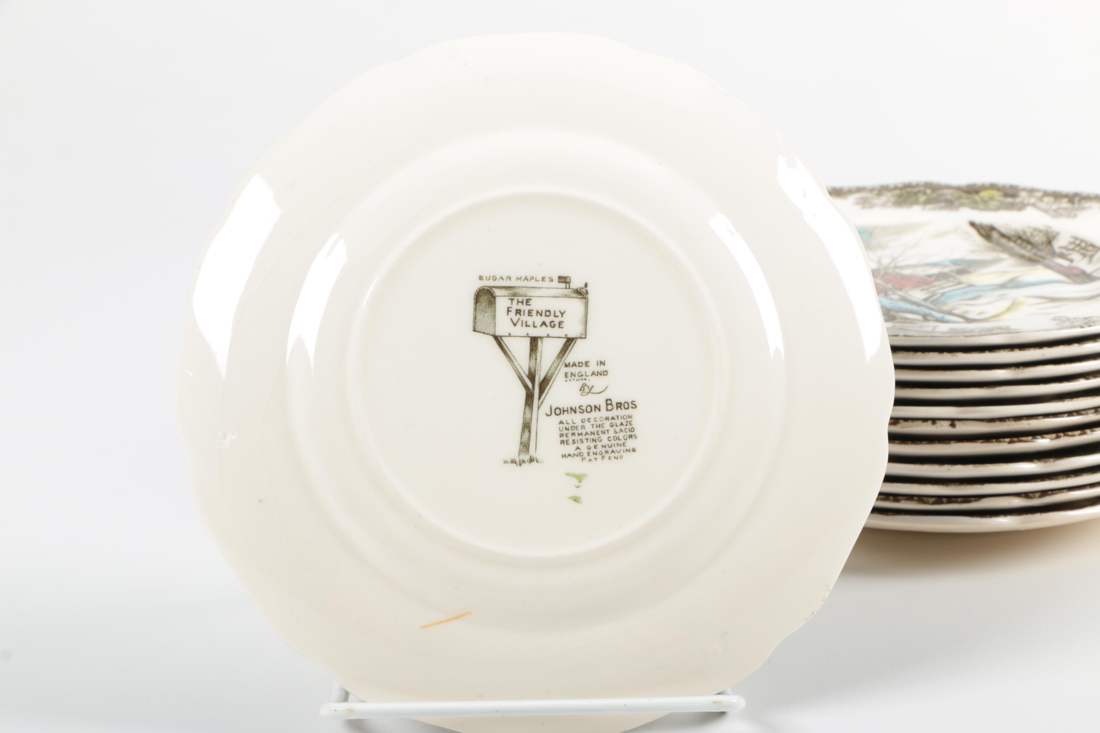 Johnson Brothers "Friendly Village" Tableware
