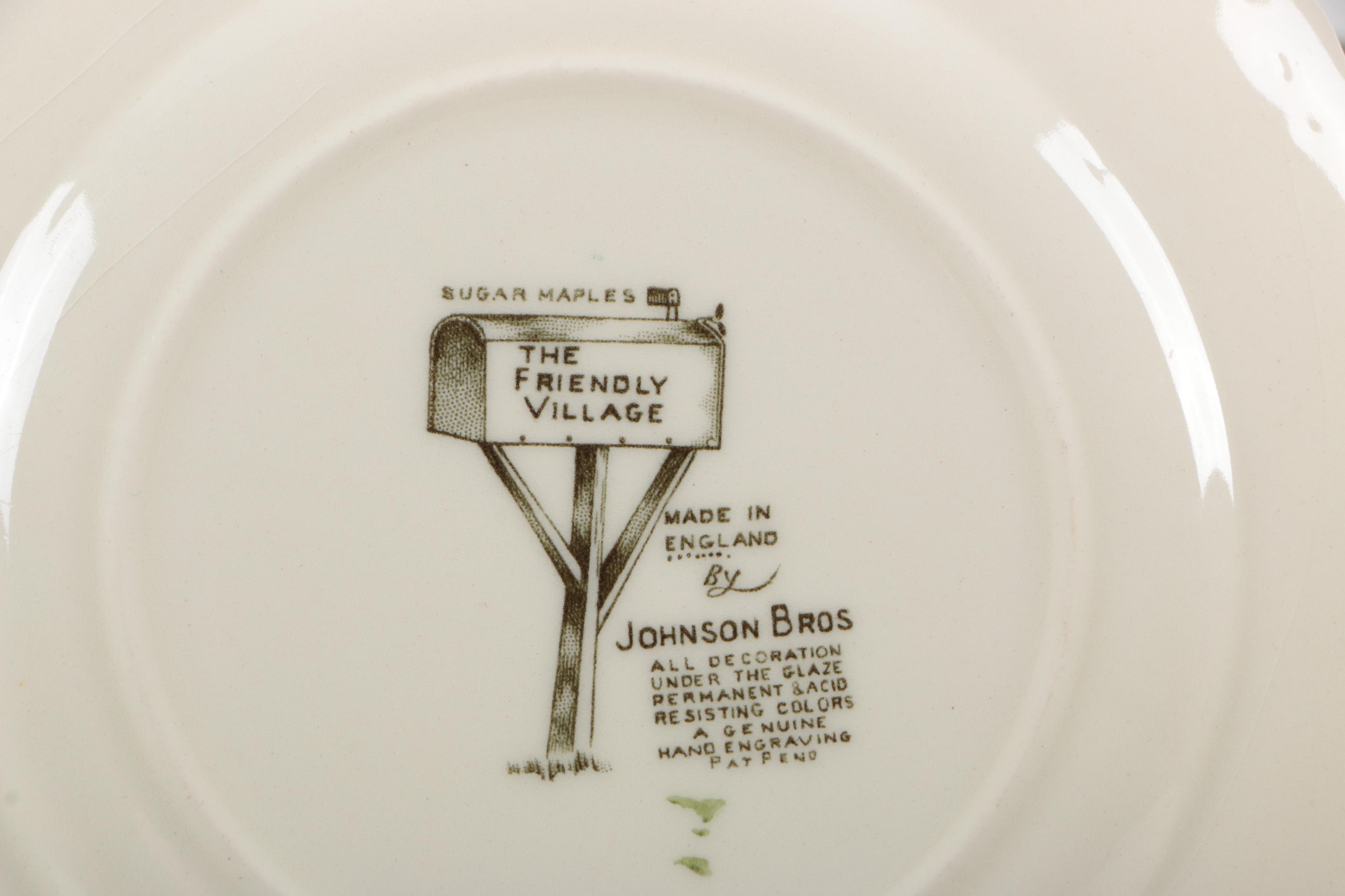 Johnson Brothers "Friendly Village" Tableware