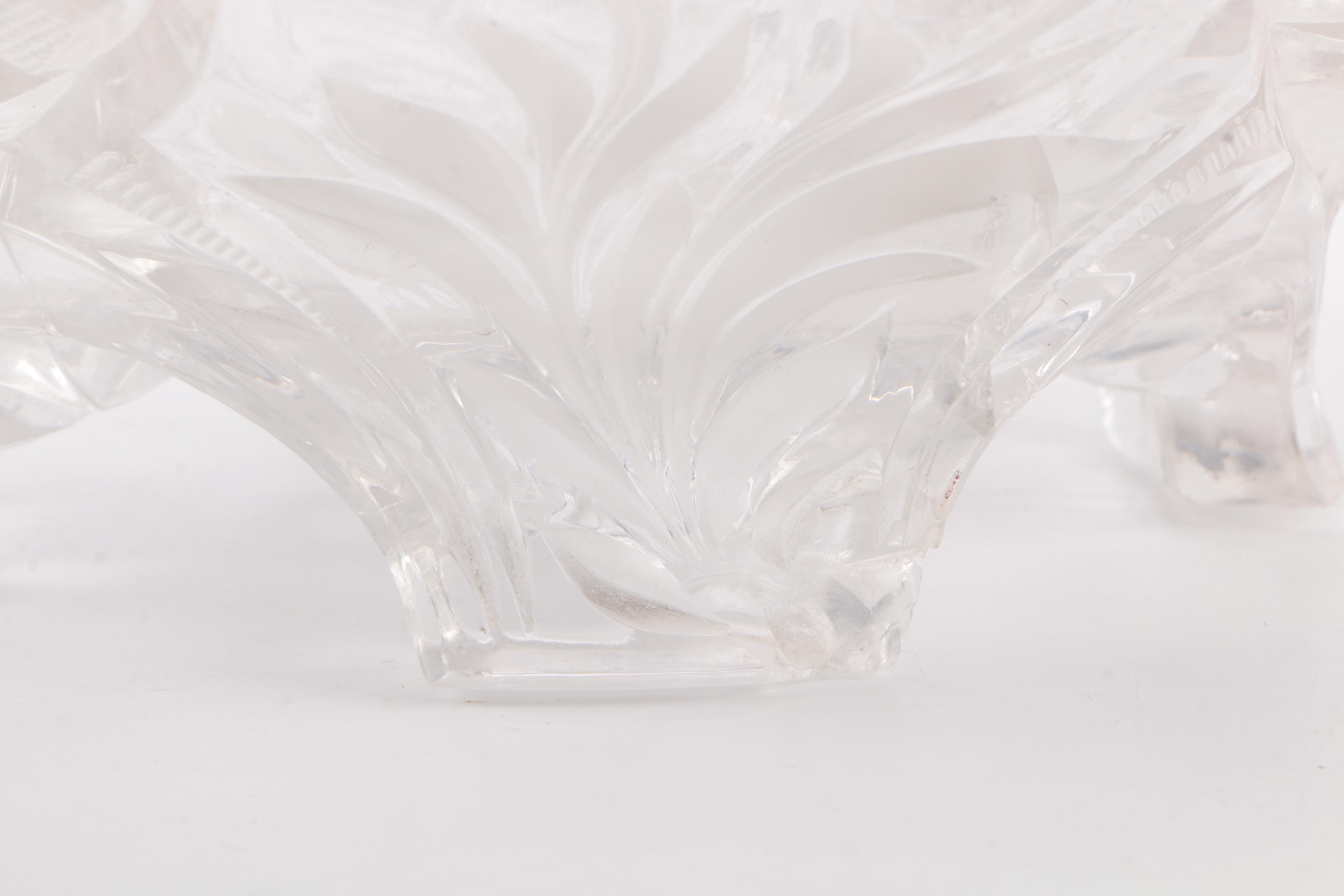 Pressed Glass Bowl