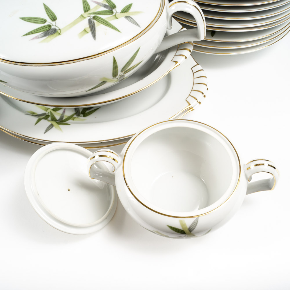 Large Set of Japanese Narumi China Dinnerware