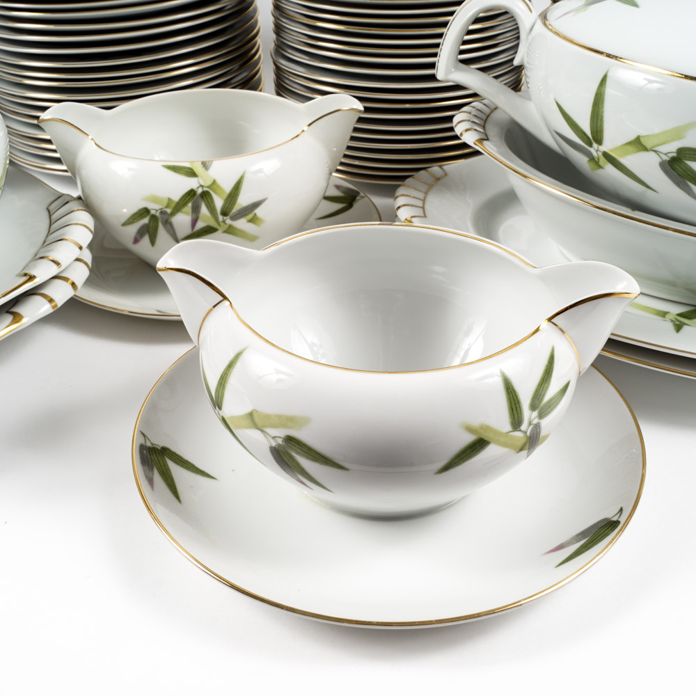 Large Set of Japanese Narumi China Dinnerware