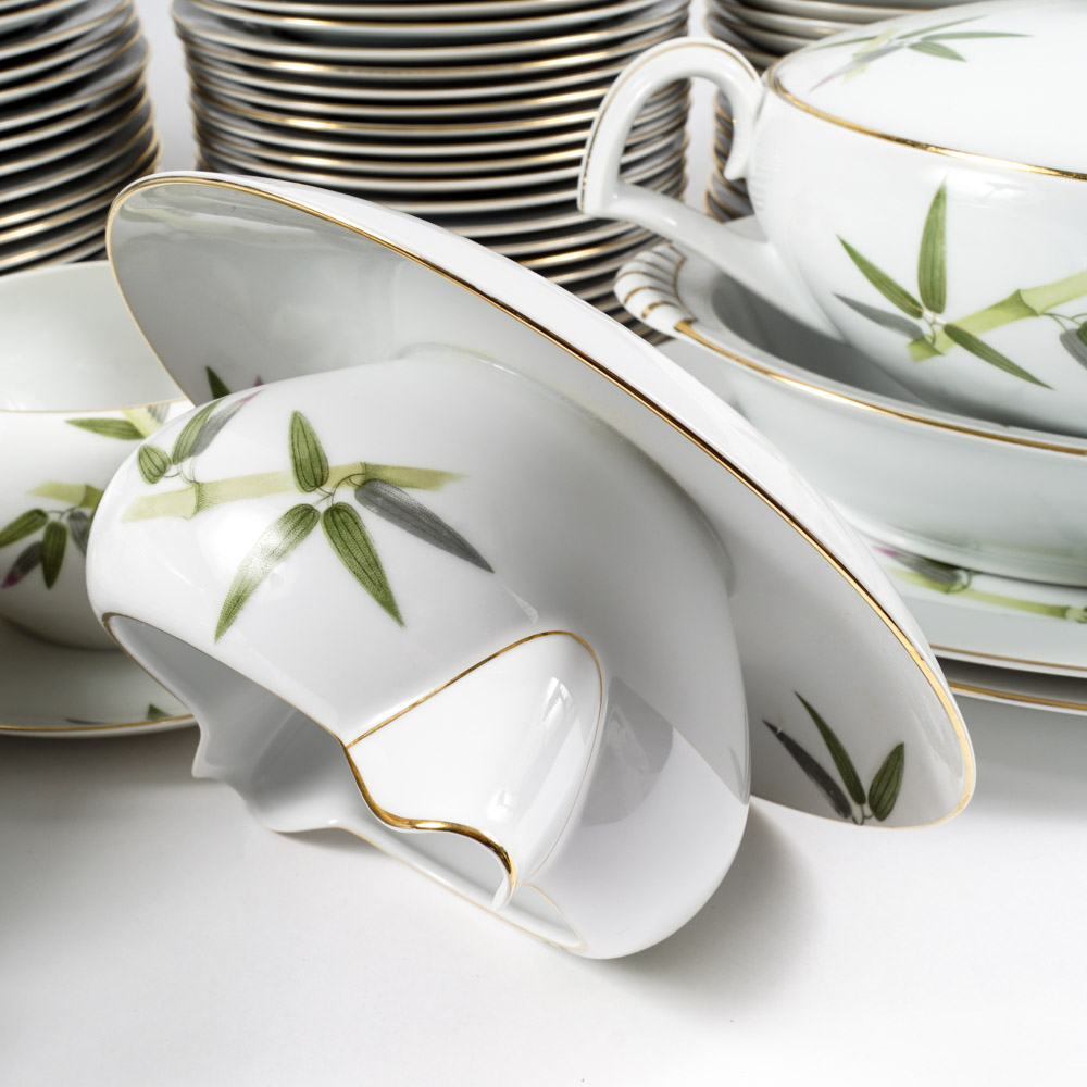 Large Set of Japanese Narumi China Dinnerware