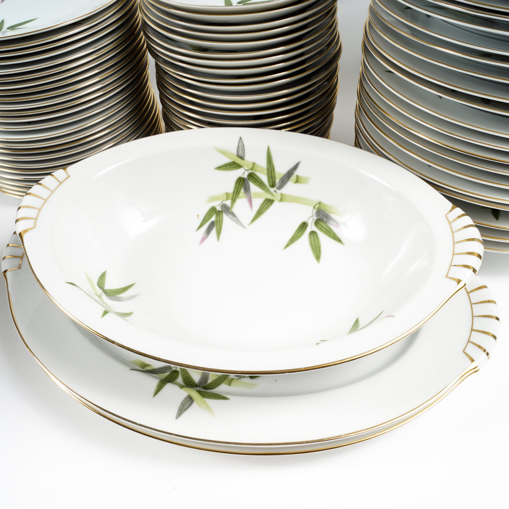 Large Set of Japanese Narumi China Dinnerware