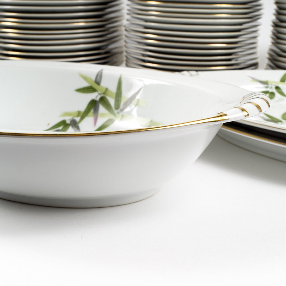 Large Set of Japanese Narumi China Dinnerware