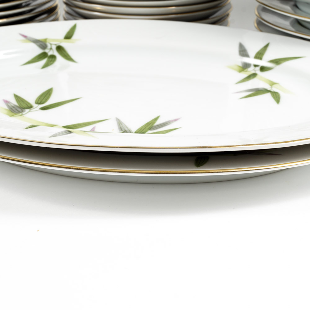 Large Set of Japanese Narumi China Dinnerware