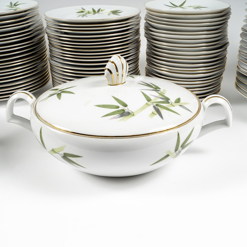 Large Set of Japanese Narumi China Dinnerware