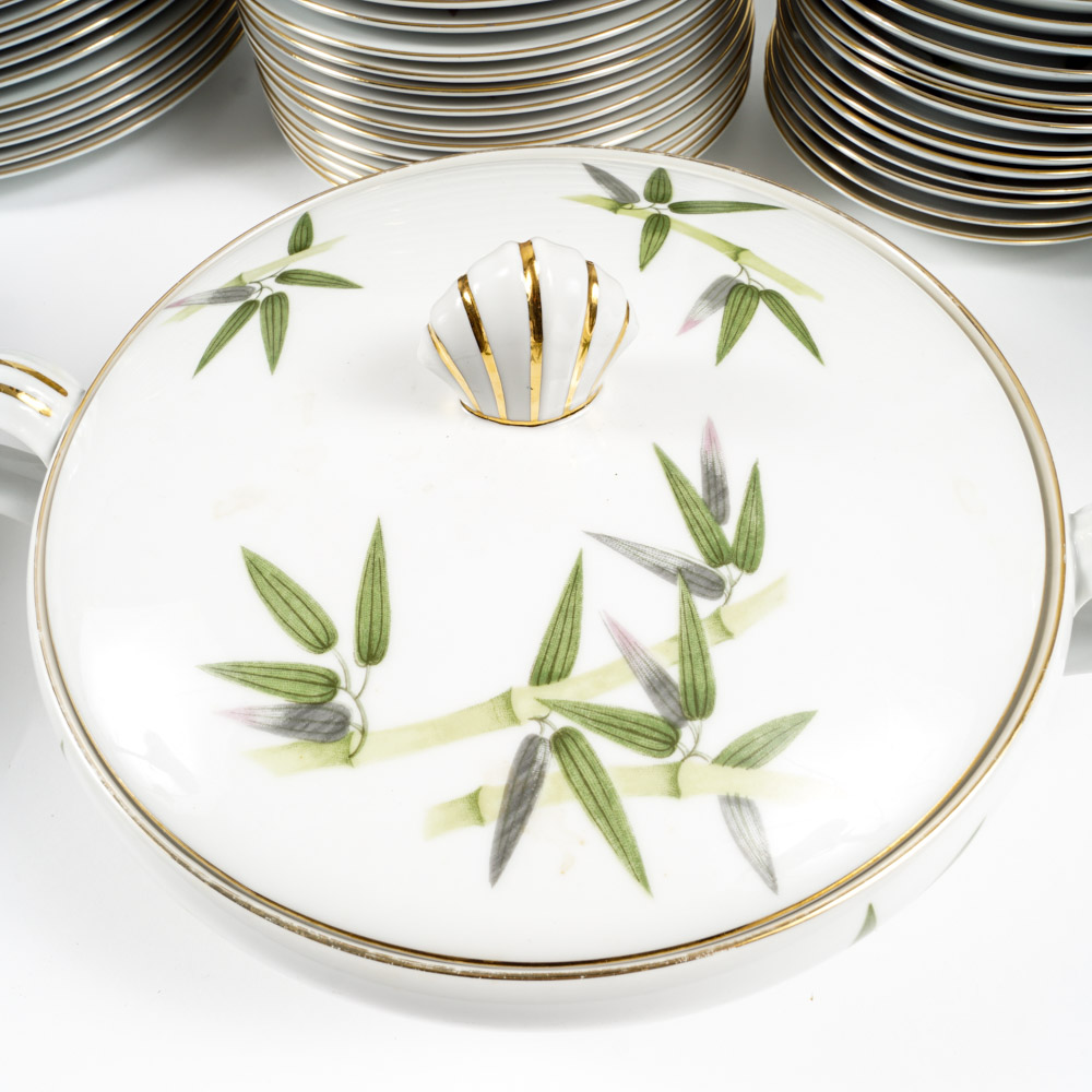 Large Set of Japanese Narumi China Dinnerware